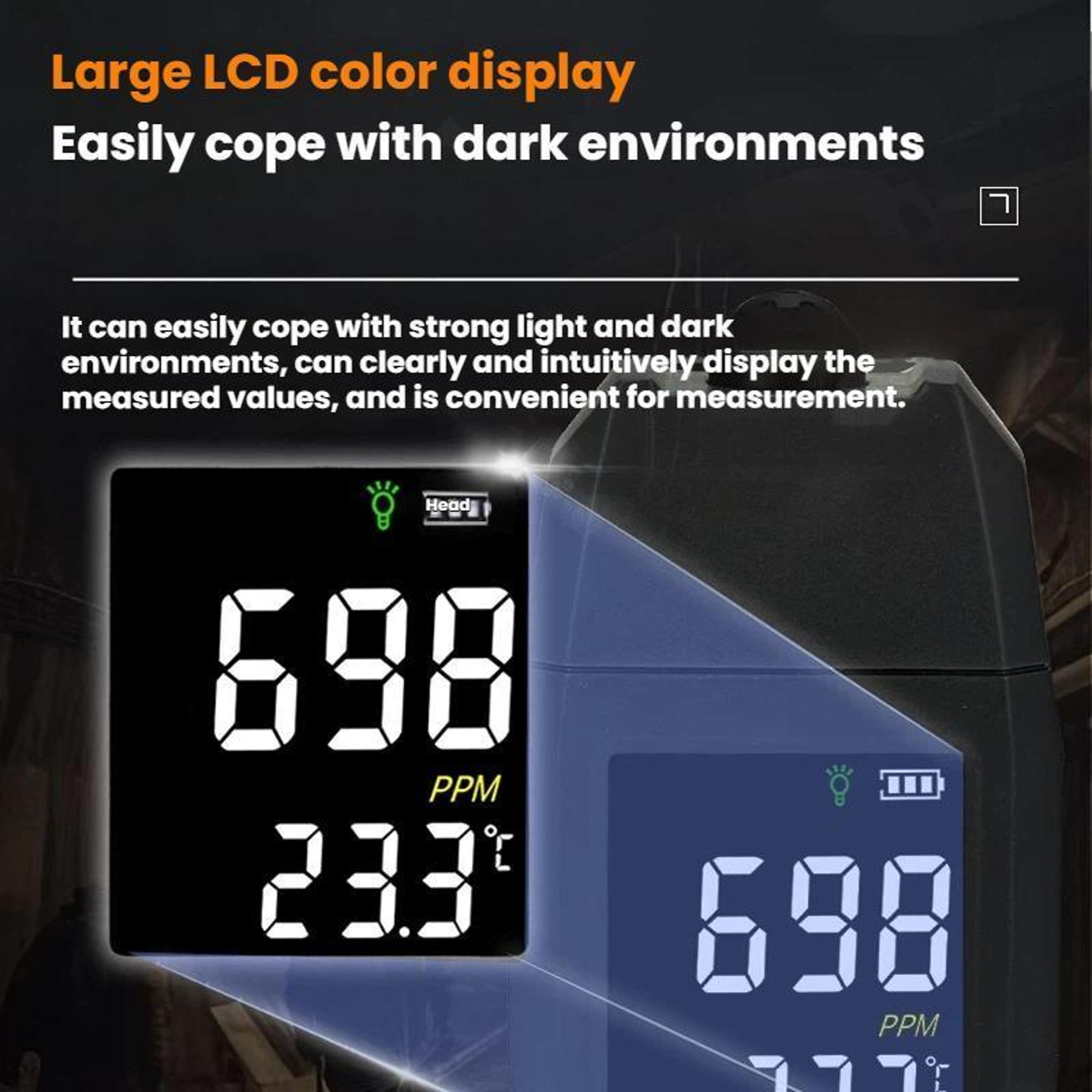 Smart Sensor Carbon Monoxide Detector Portable CO Gas Detector 1