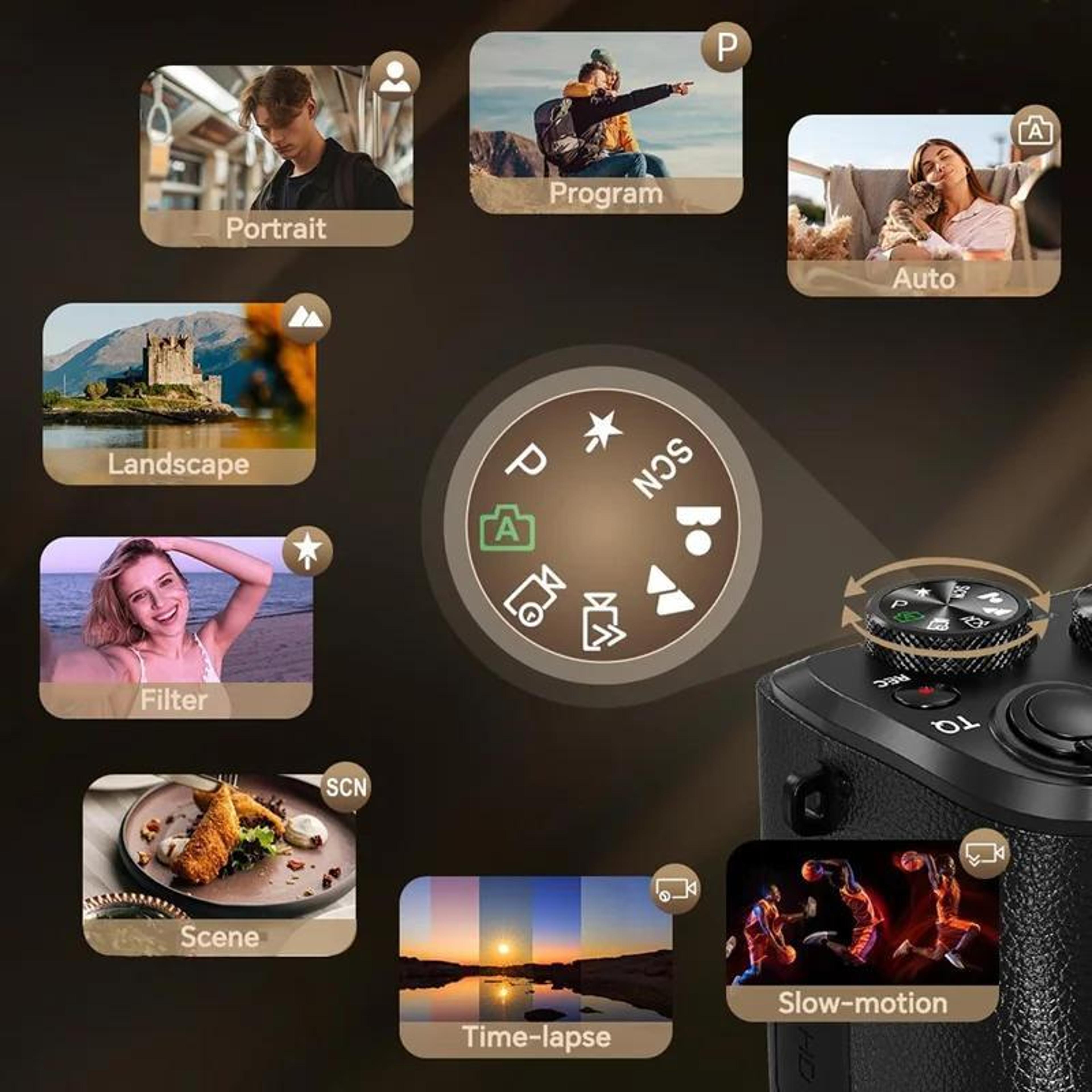 8K Camcorder With 48MP Dual Camera Touchscreen WiFi And Image Stabilization 5