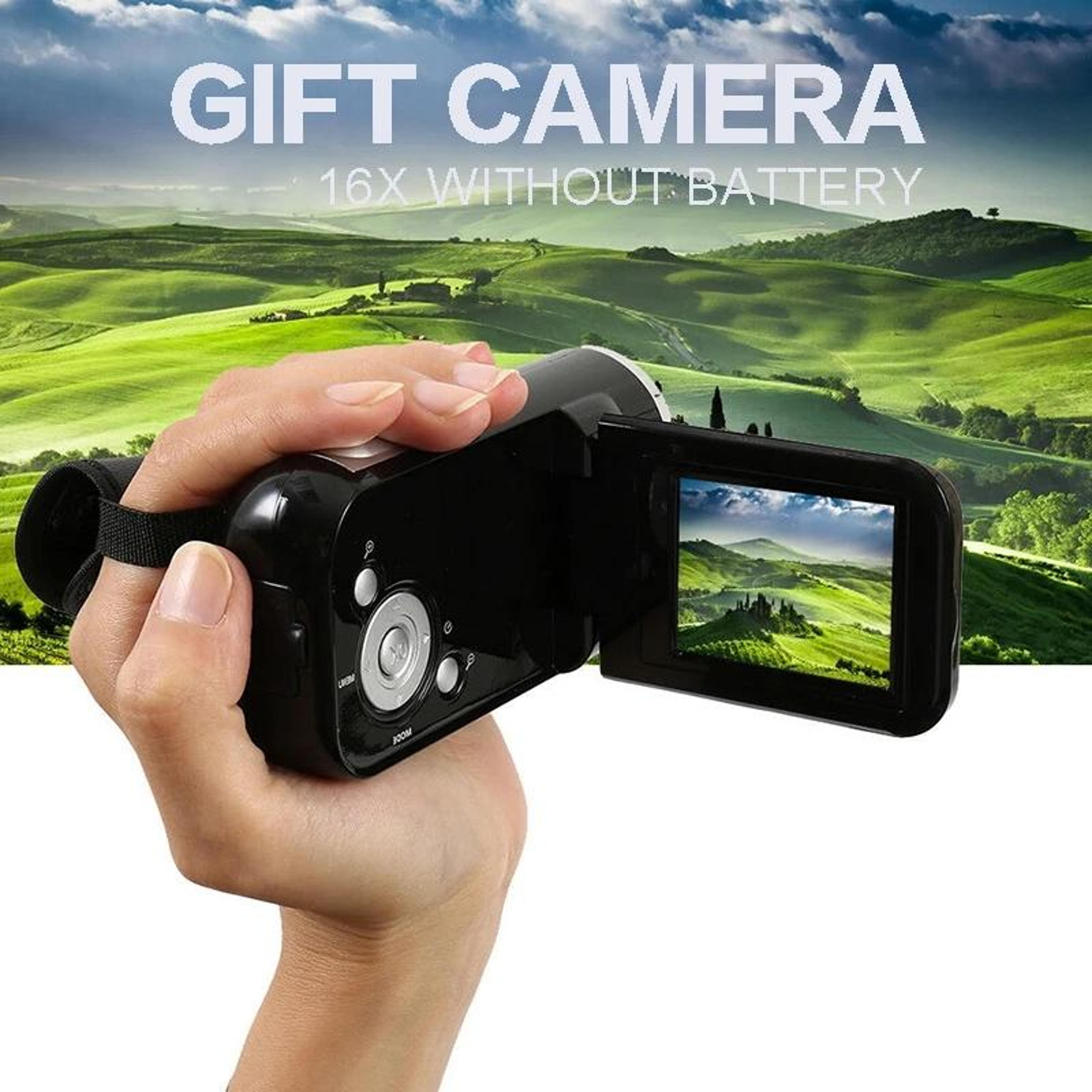 16MP Compact Digital Camera With 16X Zoom 2Inch LCD  AntiShake 5