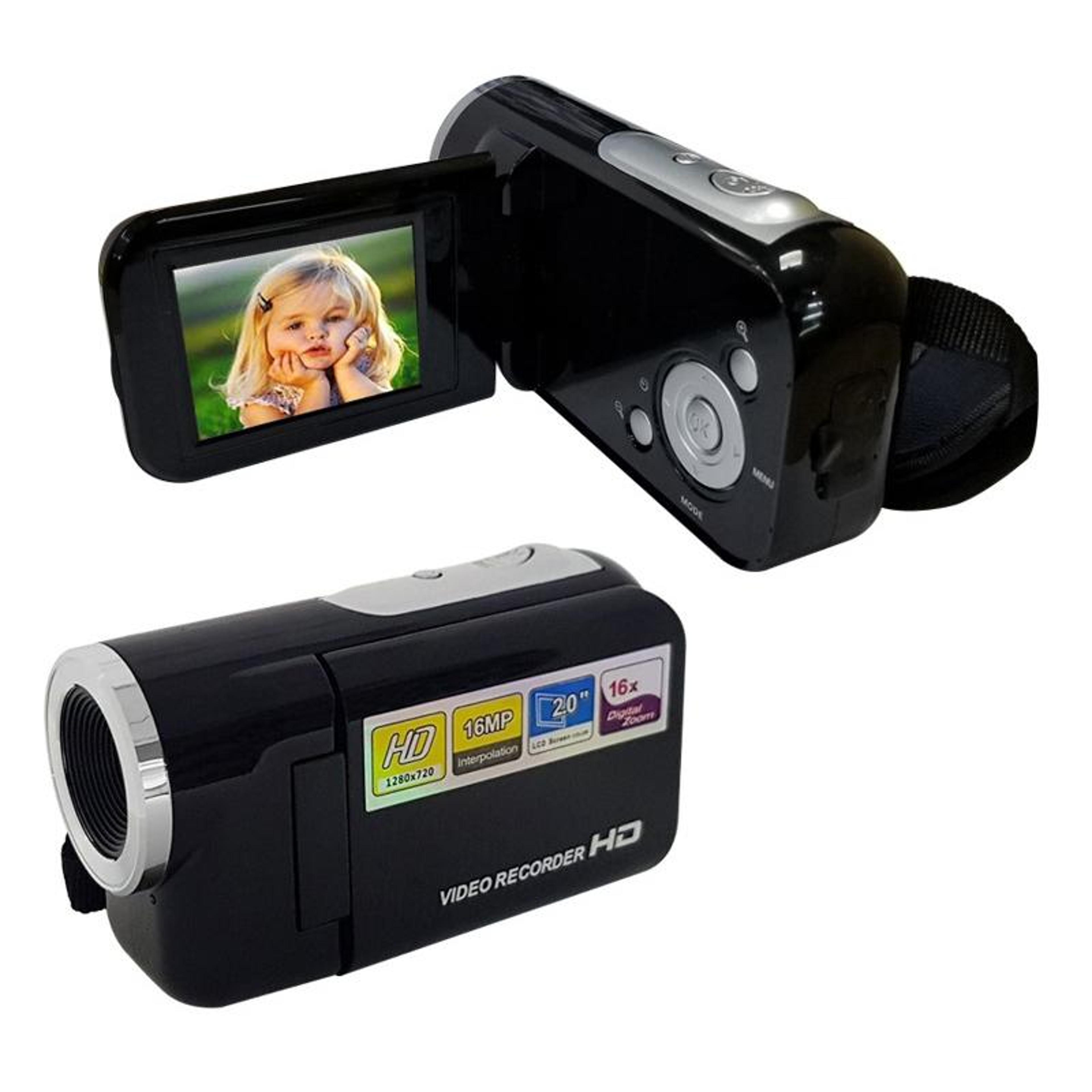 16MP Compact Digital Camera With 16X Zoom 2Inch LCD  AntiShake 7