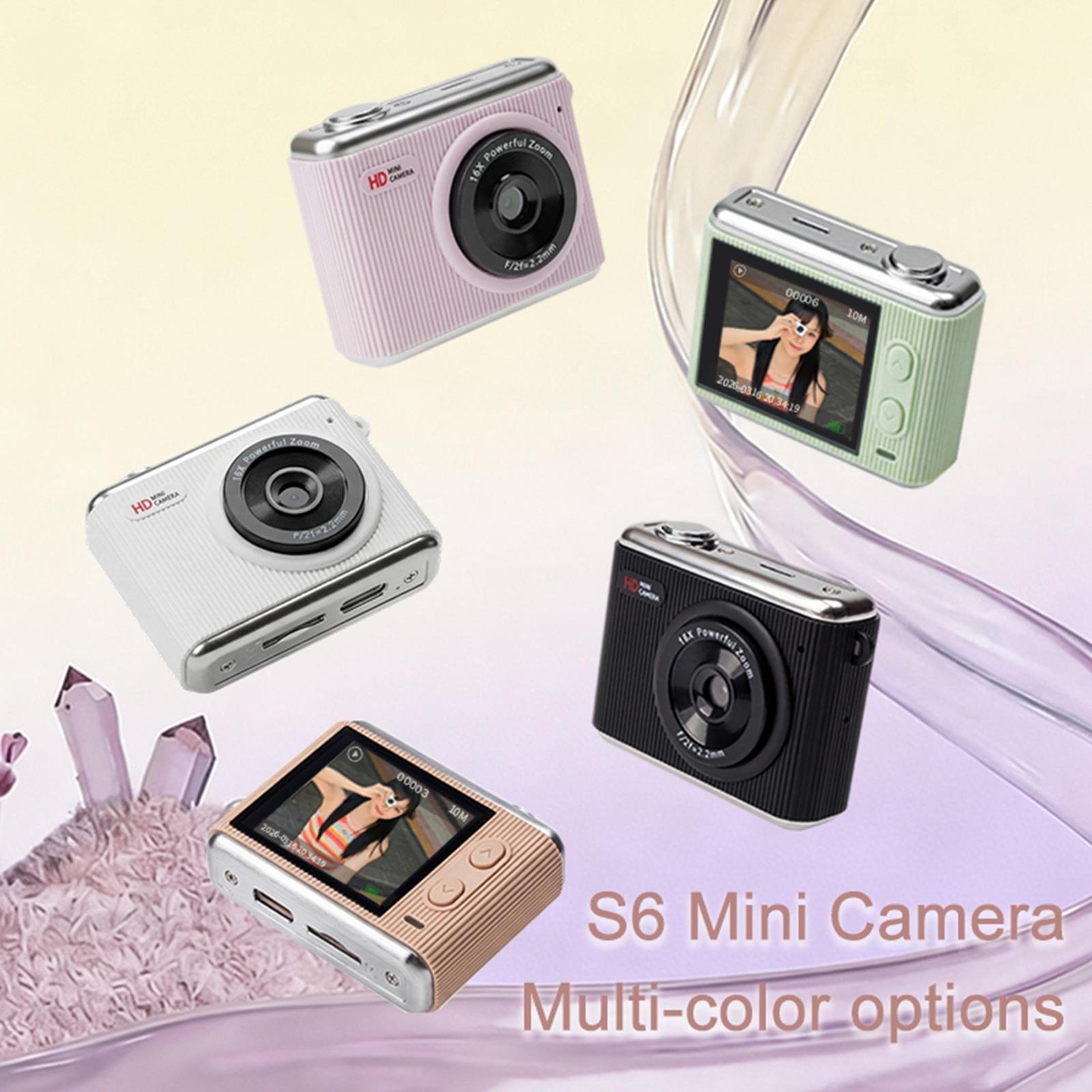 S6 Mini Retro Digital Camera With 14Inch IPS Screen And 16X Zoom 3