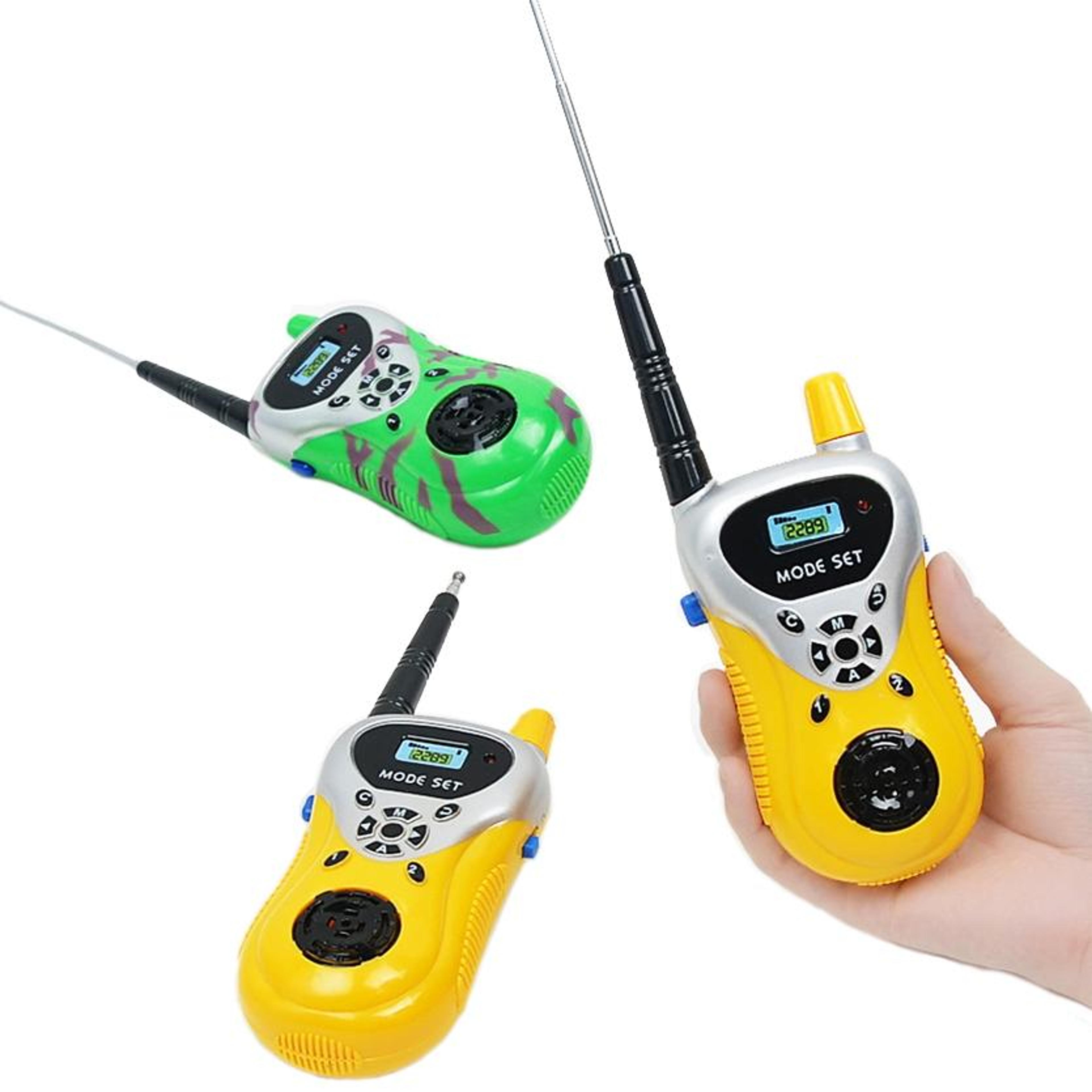 Kids Walkie Talkies 2Pack With 50M Range And Belt Clips For Outdoor Adventure Play 1