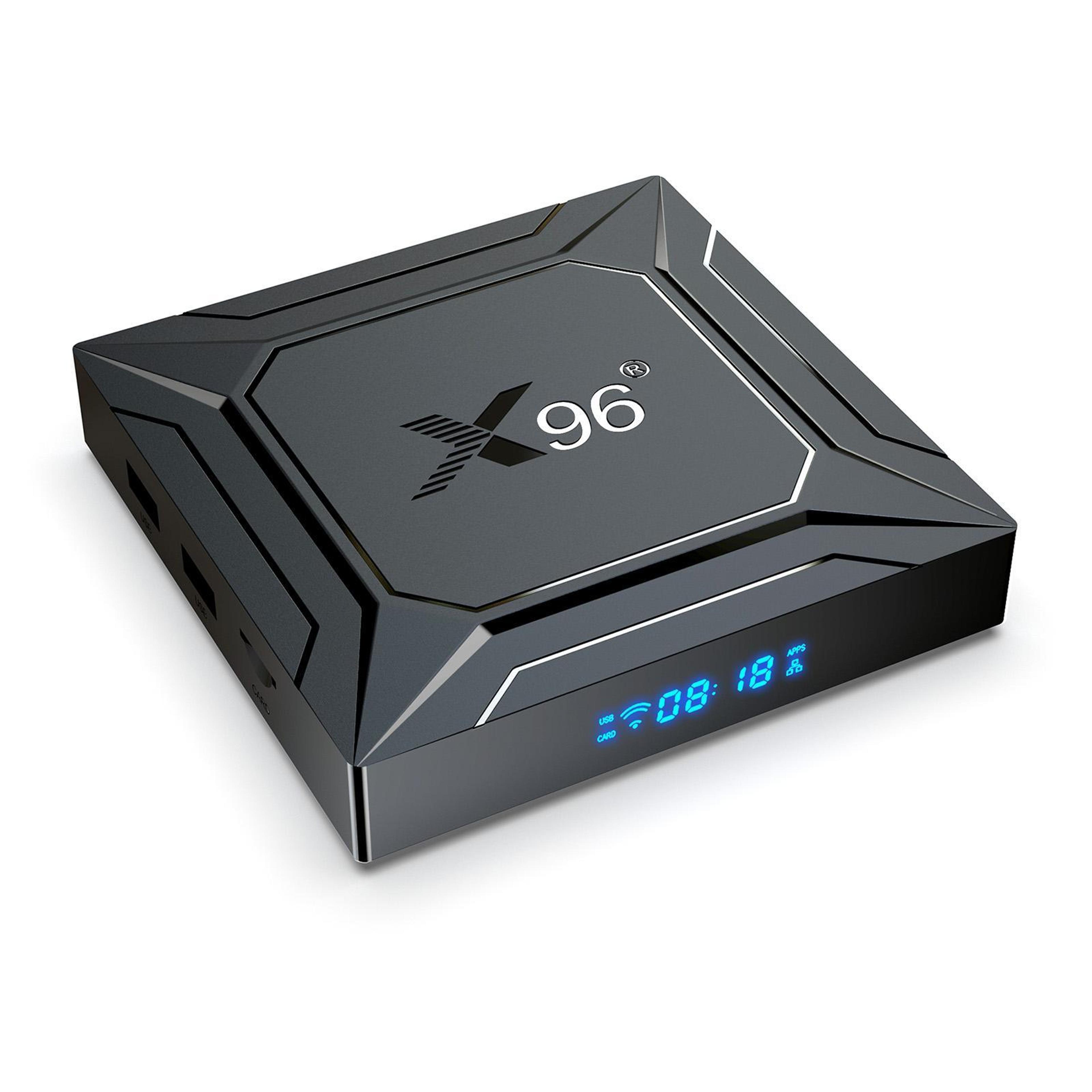 x96 android 14 tv box, 4k streaming and dual-band wifi