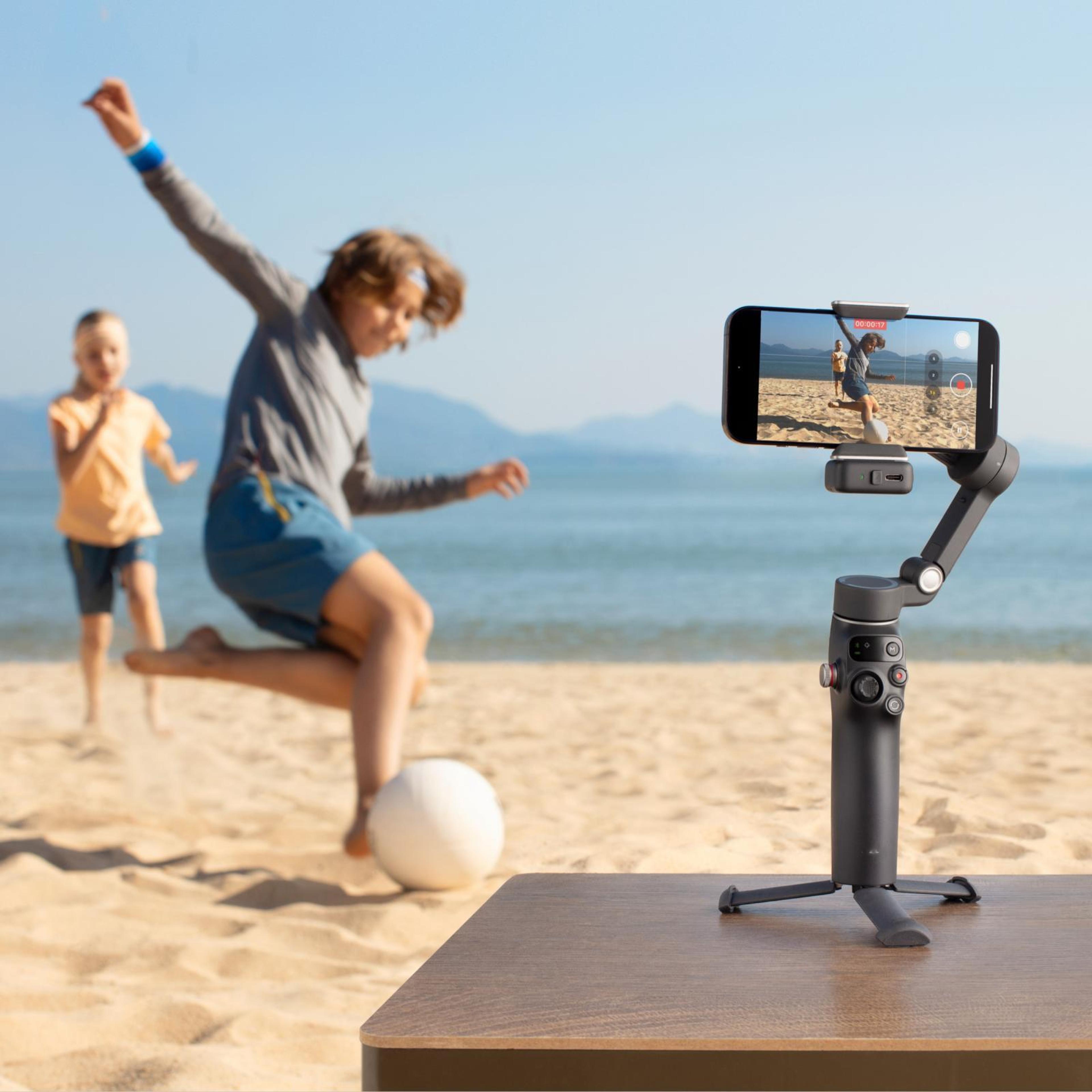 DJI Osmo Mobile 7P Vlog Combo Smartphone Gimbal With Mic Mini And AI Tracking 5