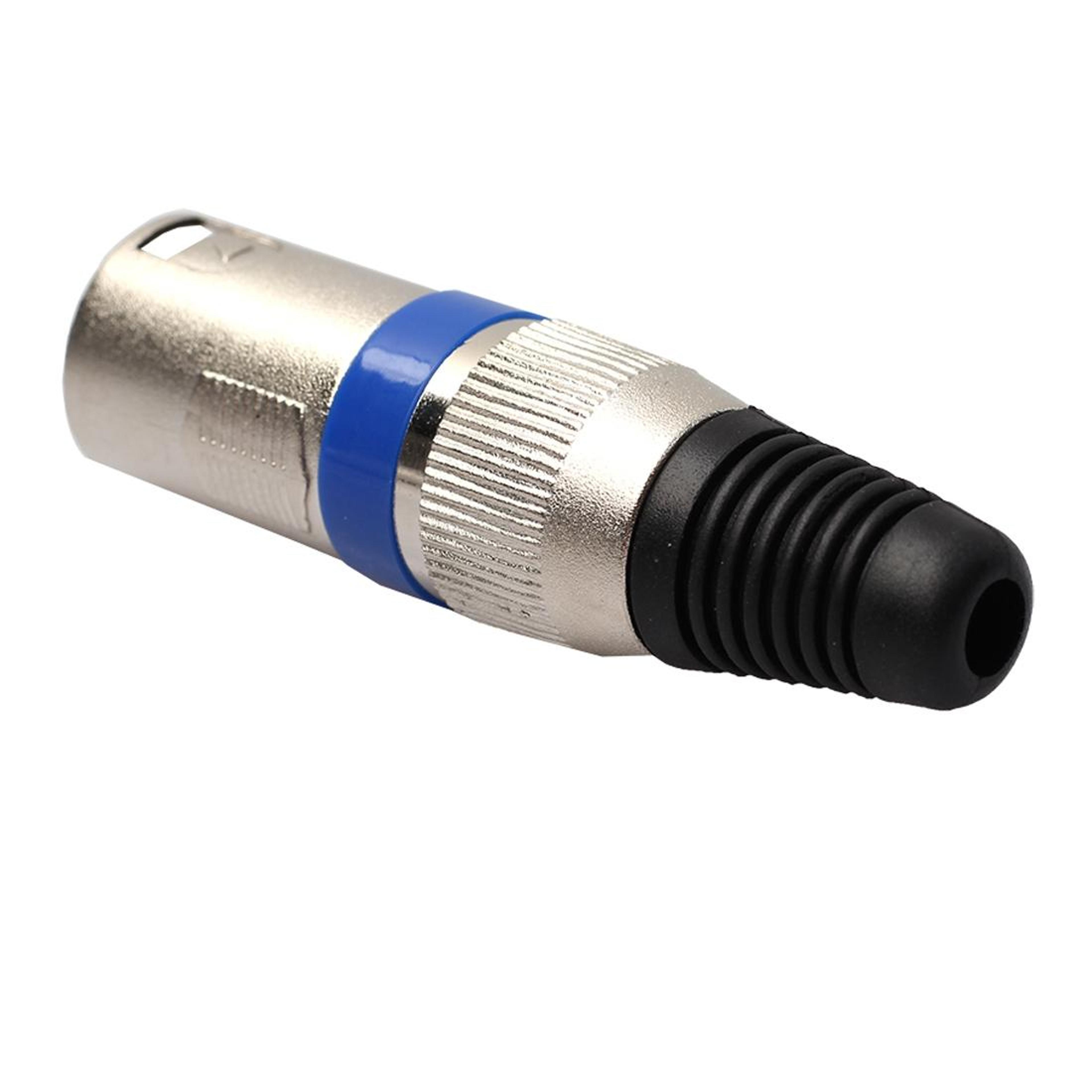 XLR Male And Female Microphone Connectors For Audio Cables And Mixers 3
