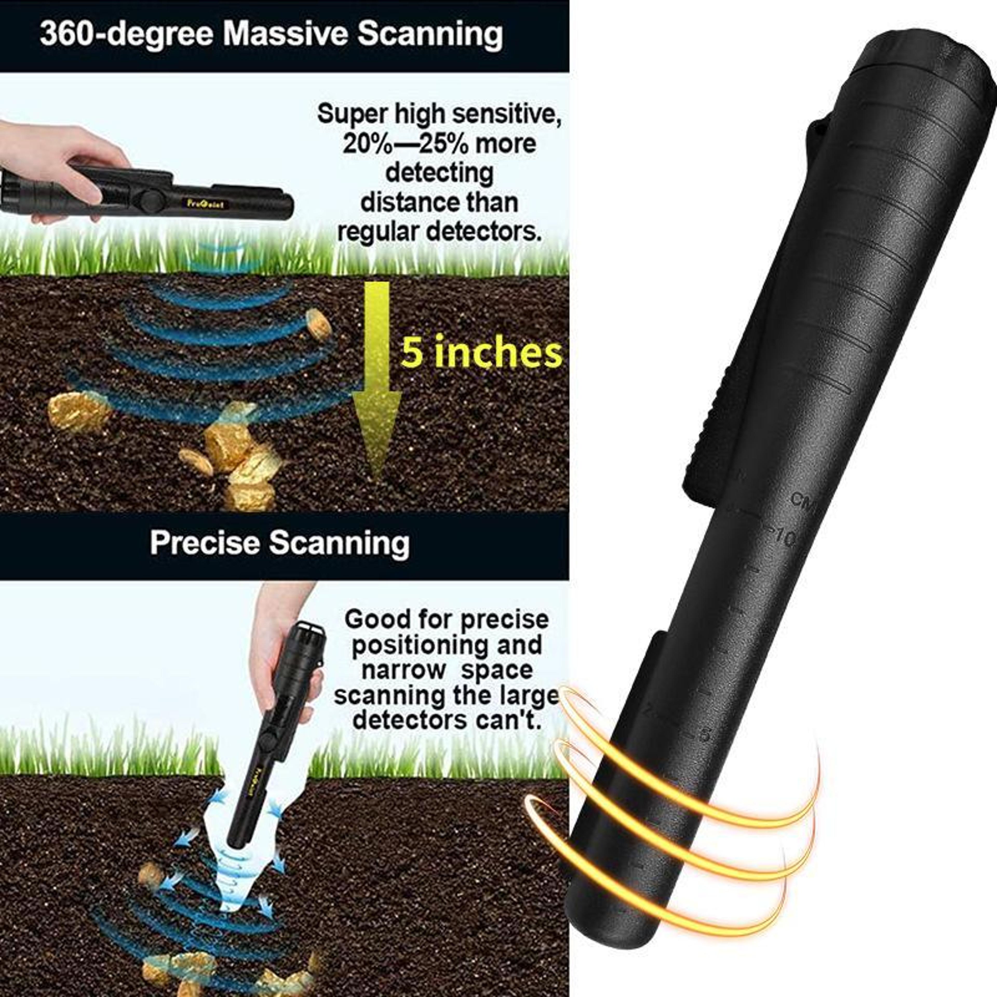 Waterproof Metal Detector Pinpointer For Underwater Treasure Hunting 3