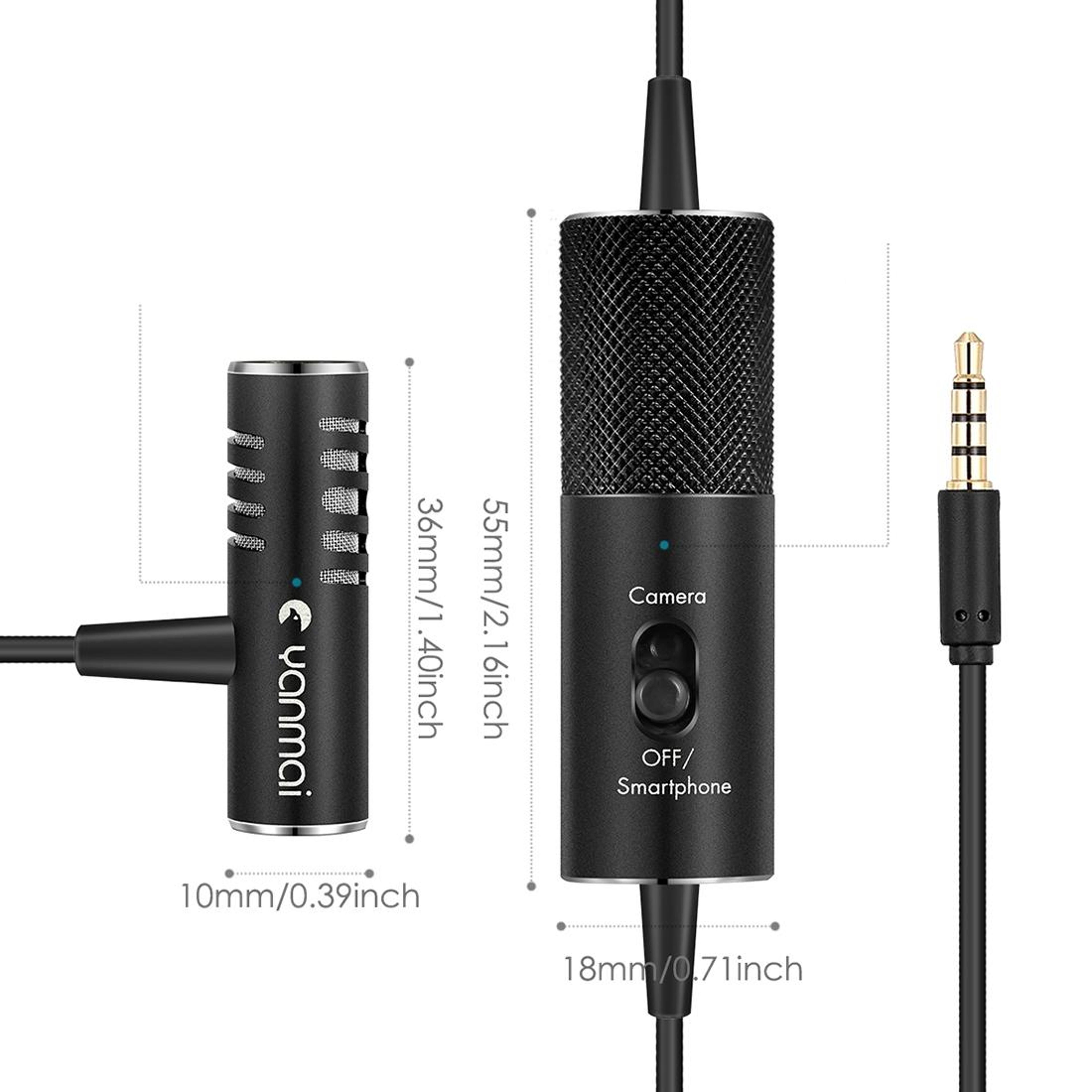 ClipOn Lavalier Microphone With 35mm Plug And Omnidirectional Recording 2