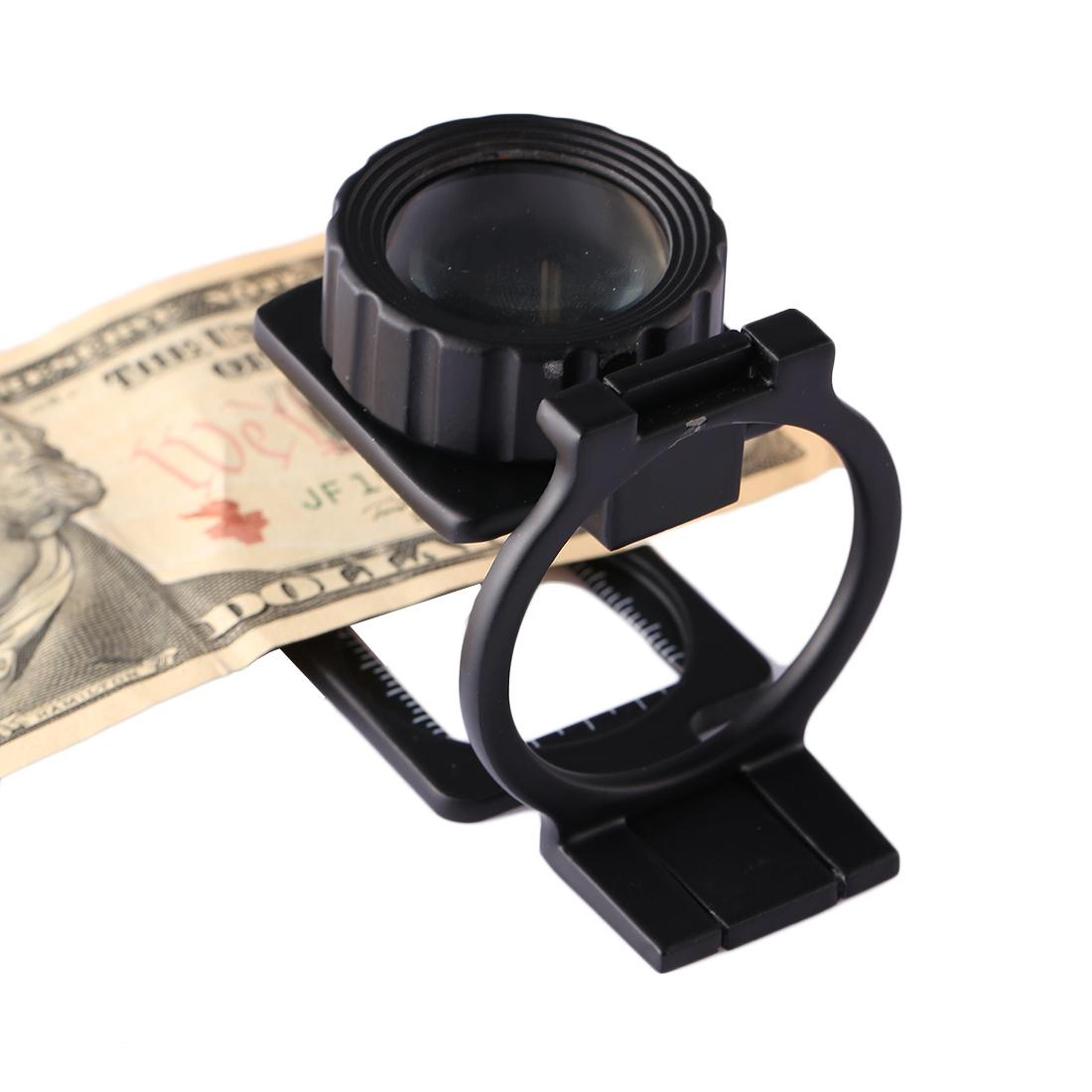 10x Magnifying Loupe With Optical Lens And Folding AntiqueStyle Metal Design 8