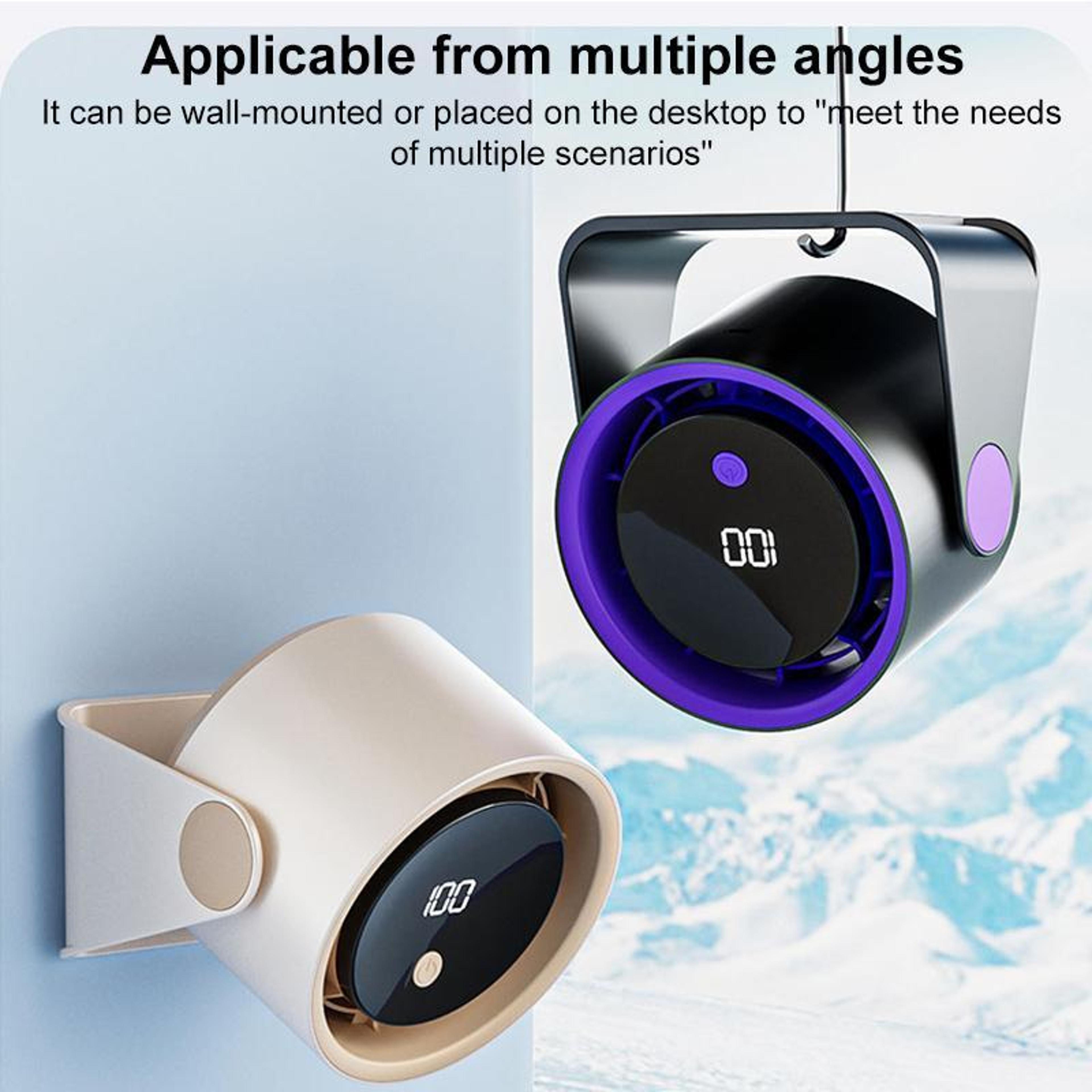 Desktop Air Circulation Fan With 100 Speed Settings And Digital Display 3