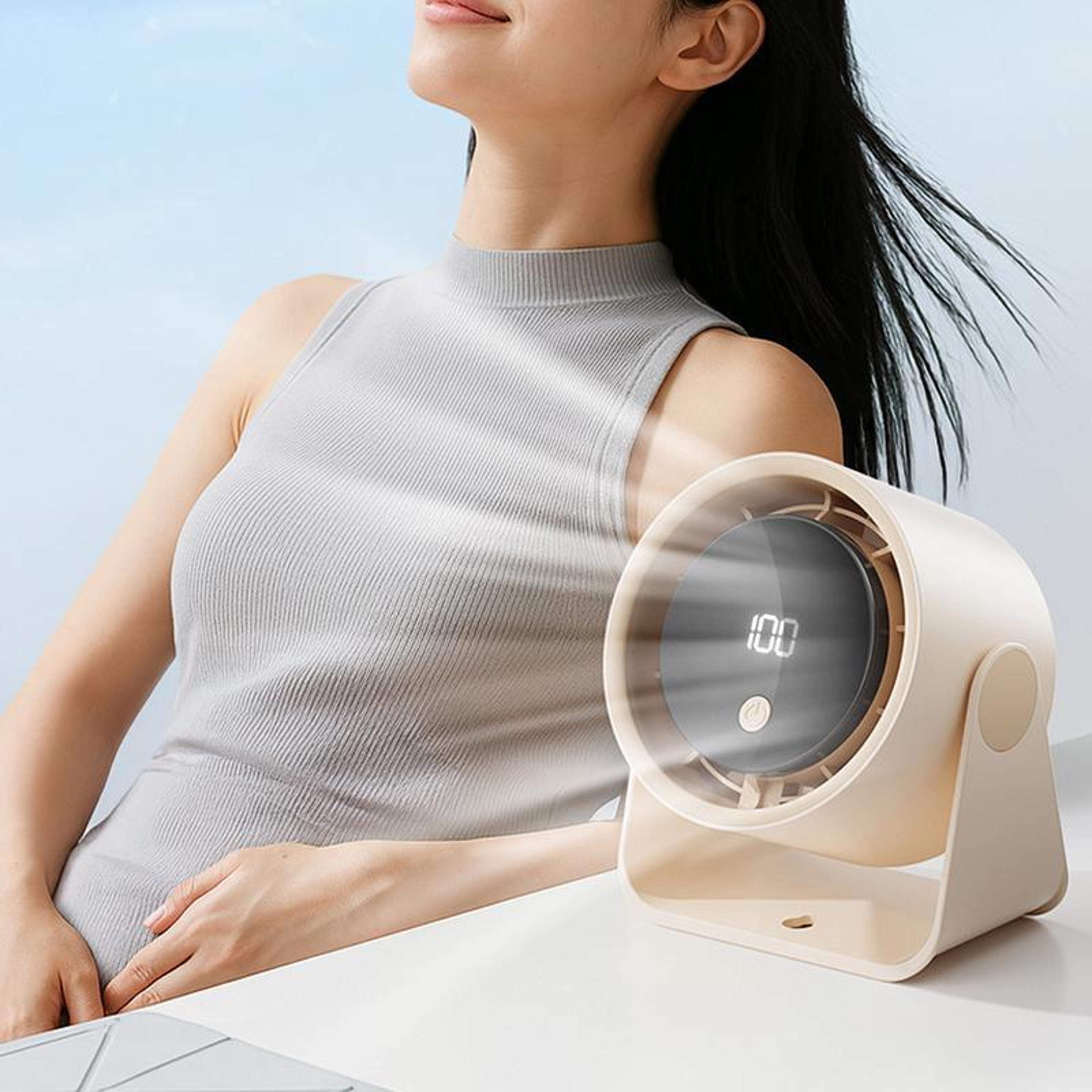 Desktop Air Circulation Fan With 100 Speed Settings And Digital Display 6
