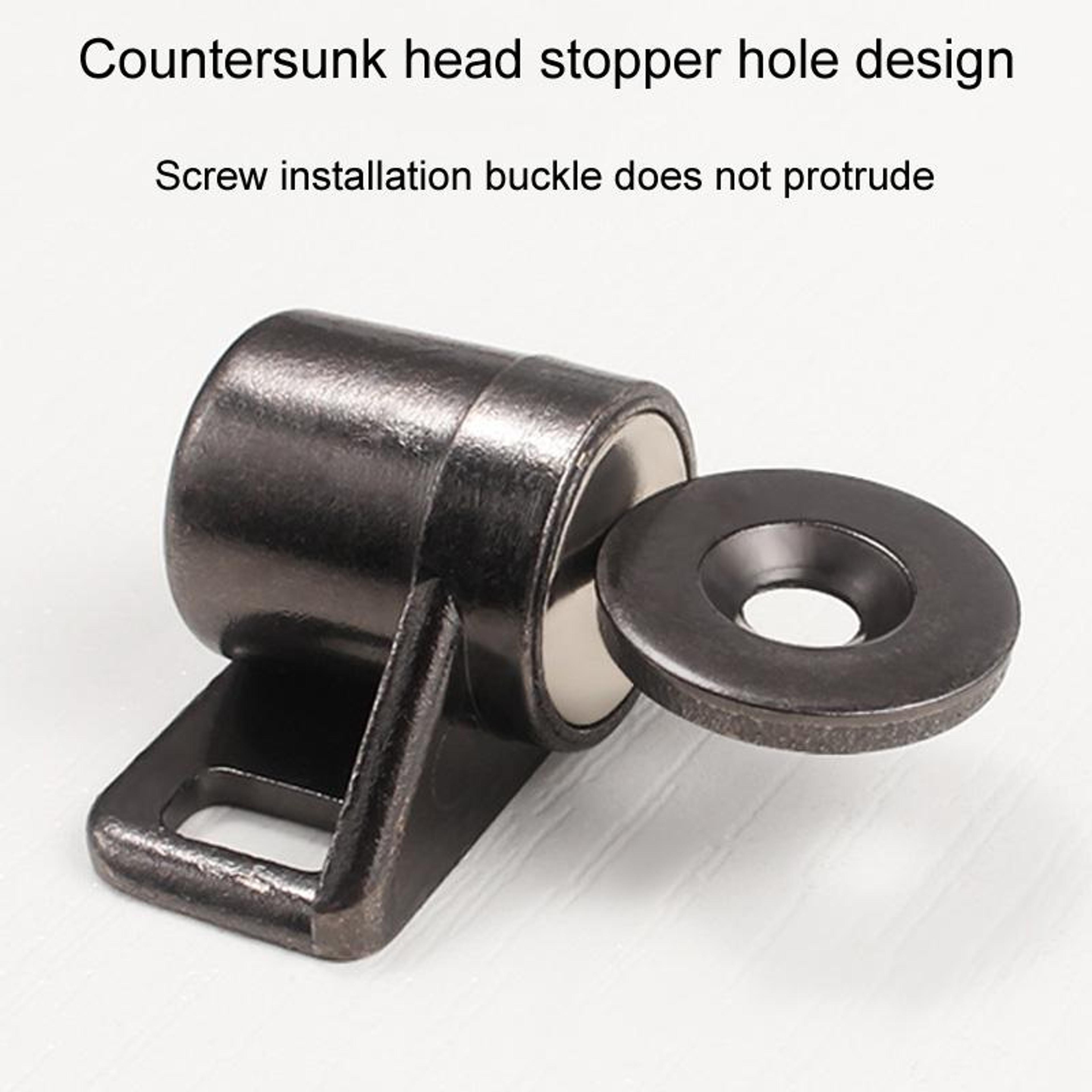 Magnetic Cabinet Door Catch With Adjustable Zinc Alloy Latch 4