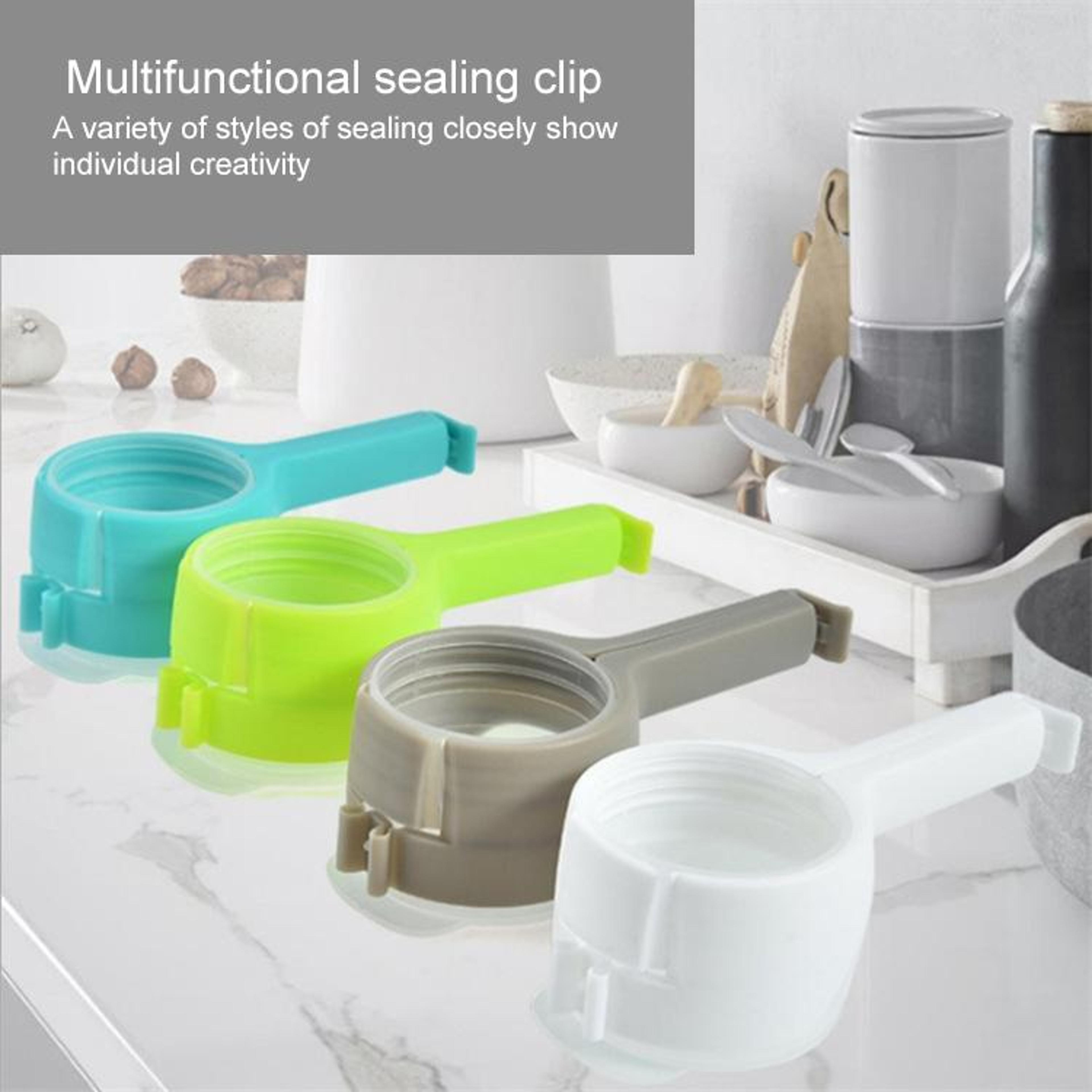 Durable Plastic Bag Sealing Clip For Snacks Tea And Milk Powder 3