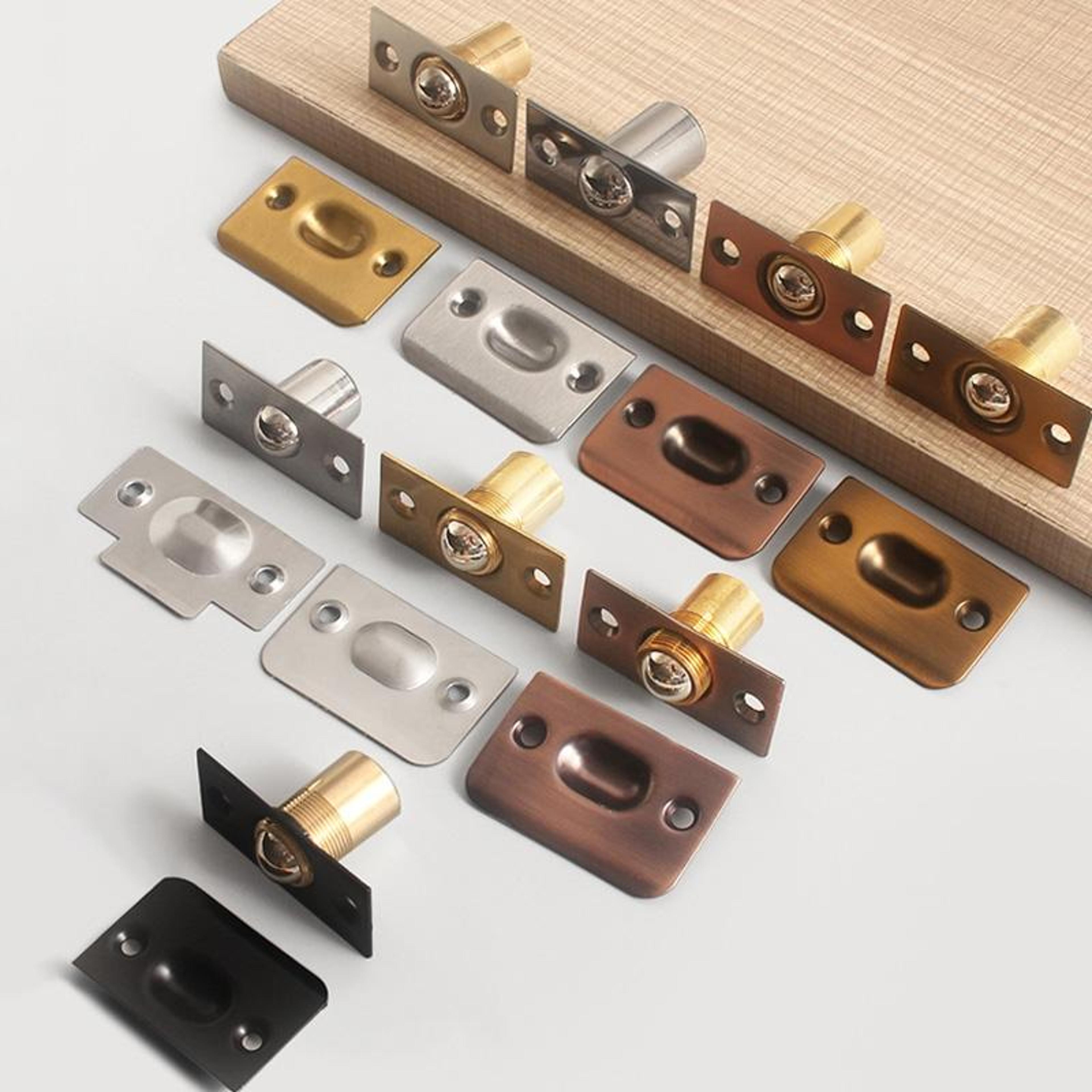 Adjustable Stainless Steel And Copper Door Ball Catch Latch 1