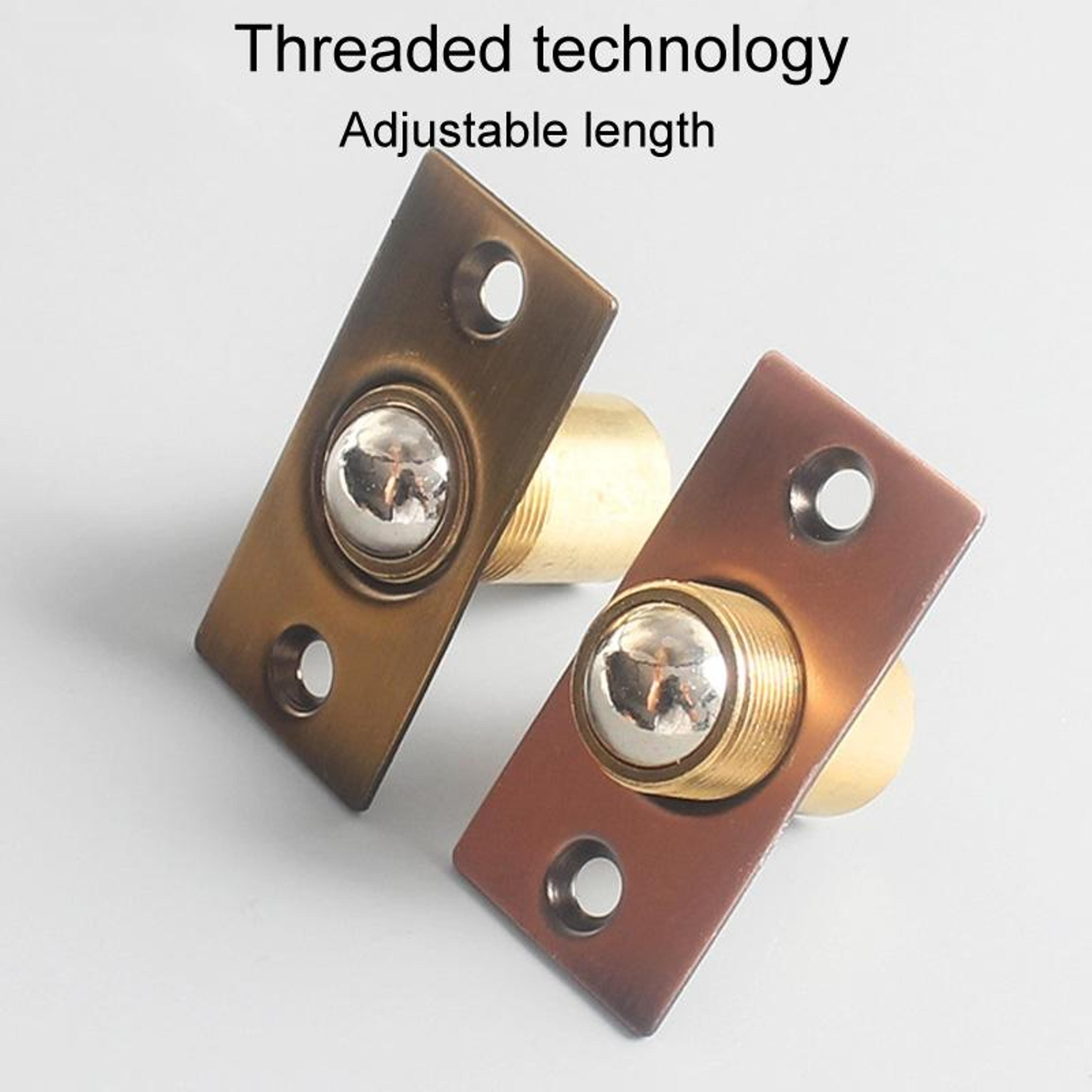 Adjustable Stainless Steel And Copper Door Ball Catch Latch 5