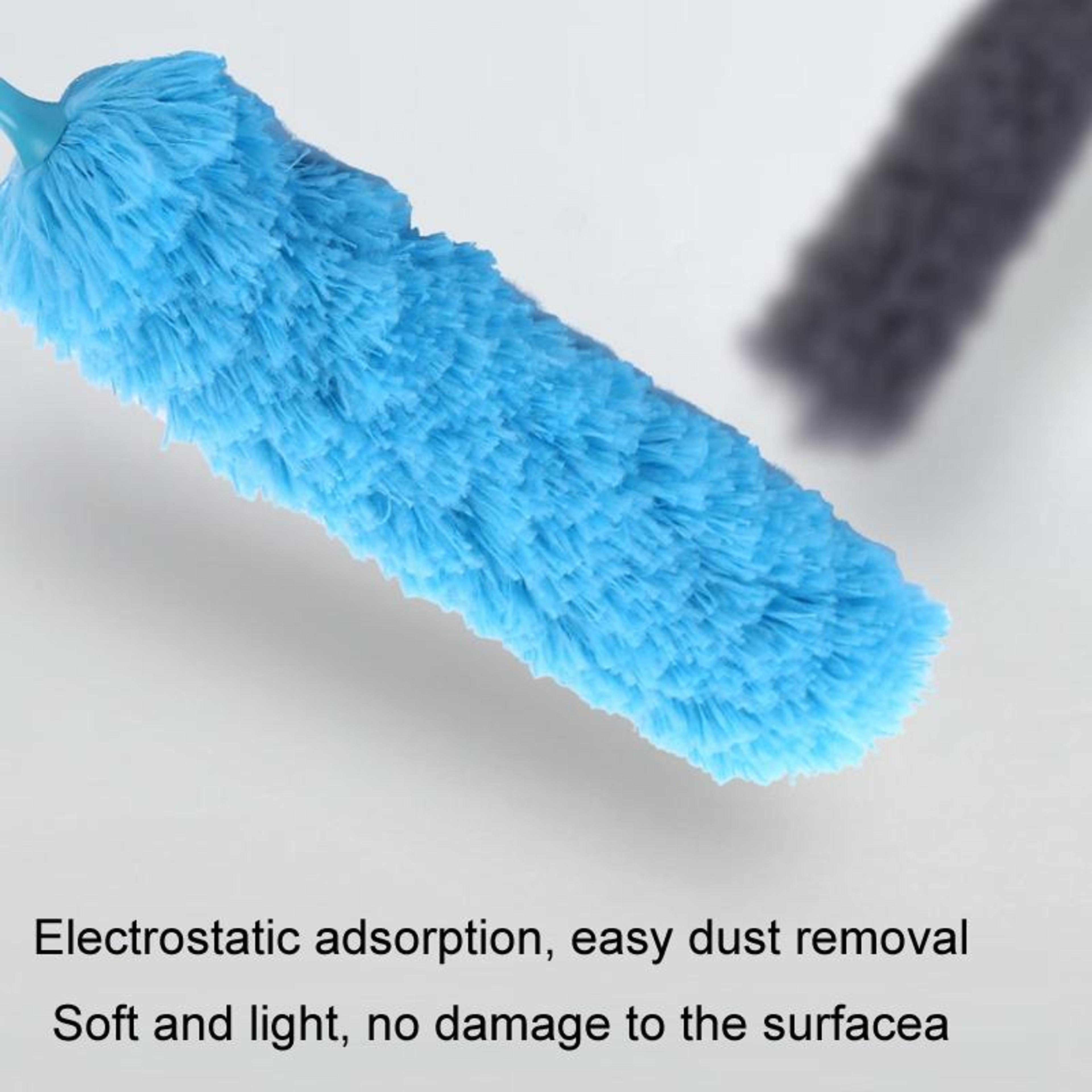 Telescopic Bendable Duster With Stainless Steel Handle And Flexible Head 3