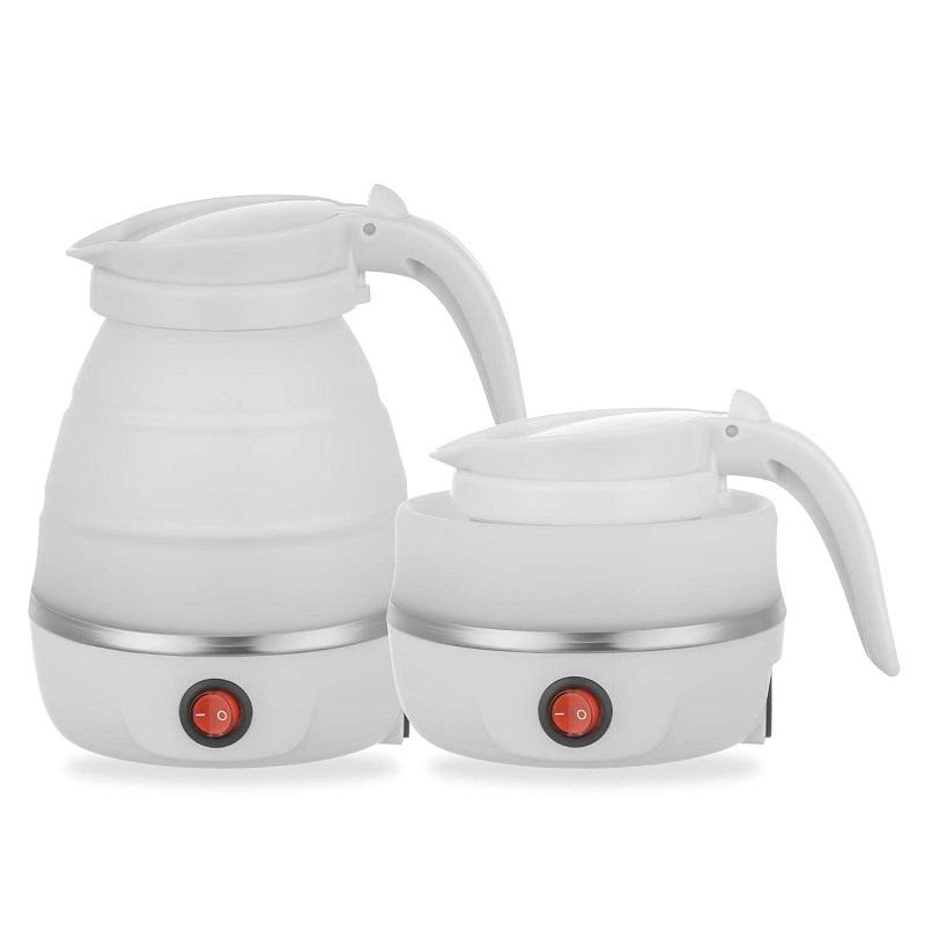 Portable Folding Electric Kettle With Silicone Body And Stainless Steel Heating Plate 7