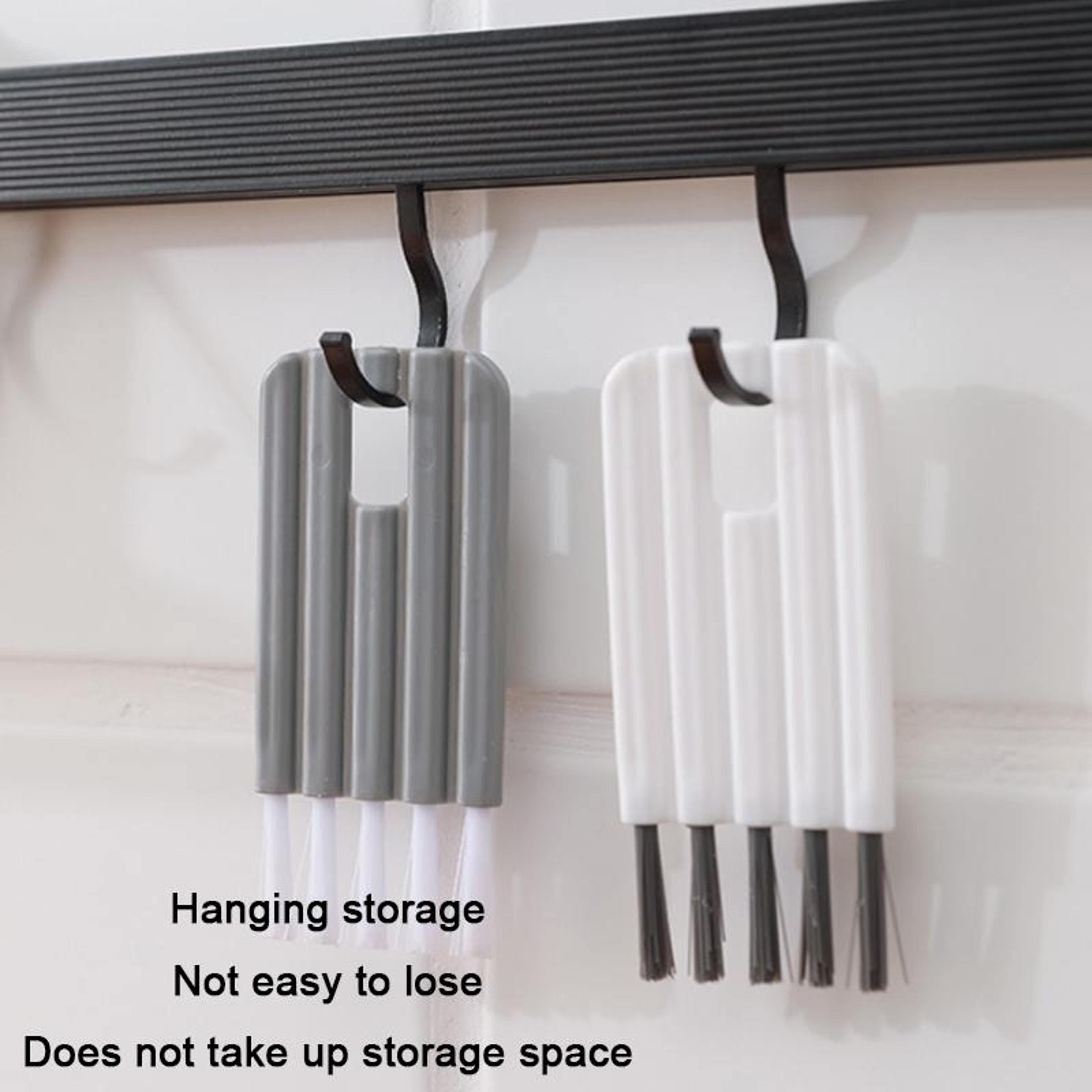 Flexible Groove Cleaning Brush With Nylon Bristles For Crevices And Vegetables 2