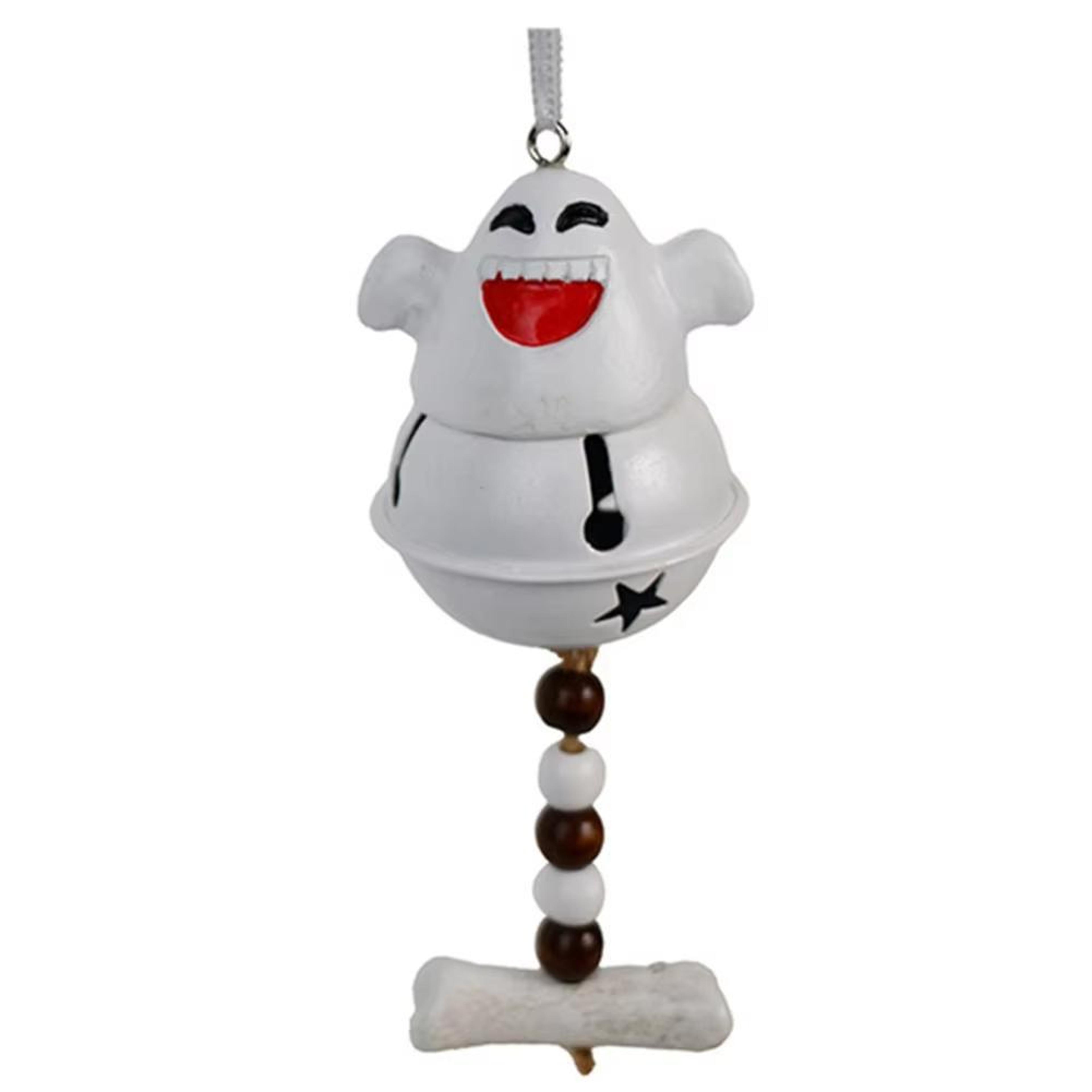 halloween spooky bells wind chime resin hanging decoration