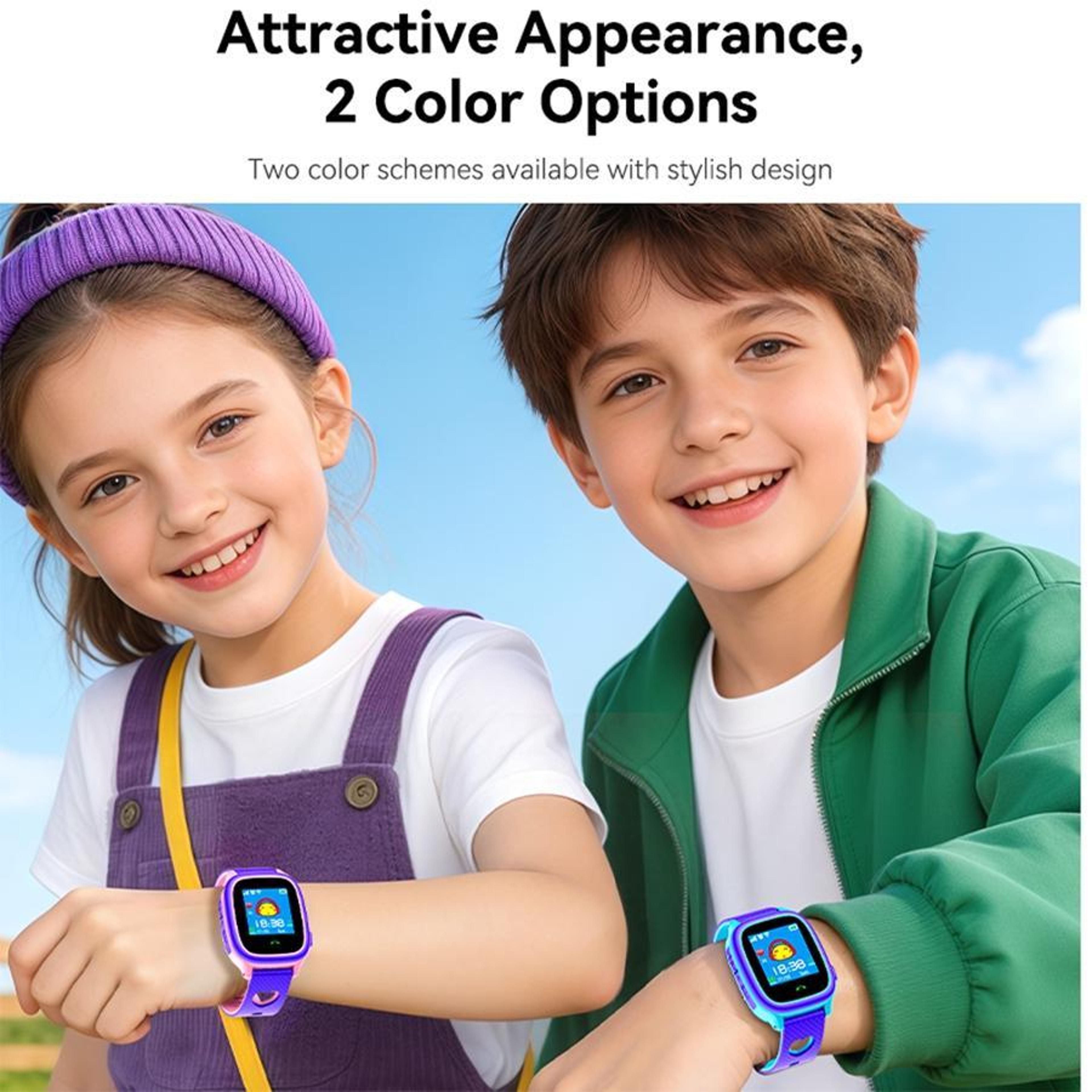 Kids 2G Smartwatch With Calling And LBS Location Tracking 12
