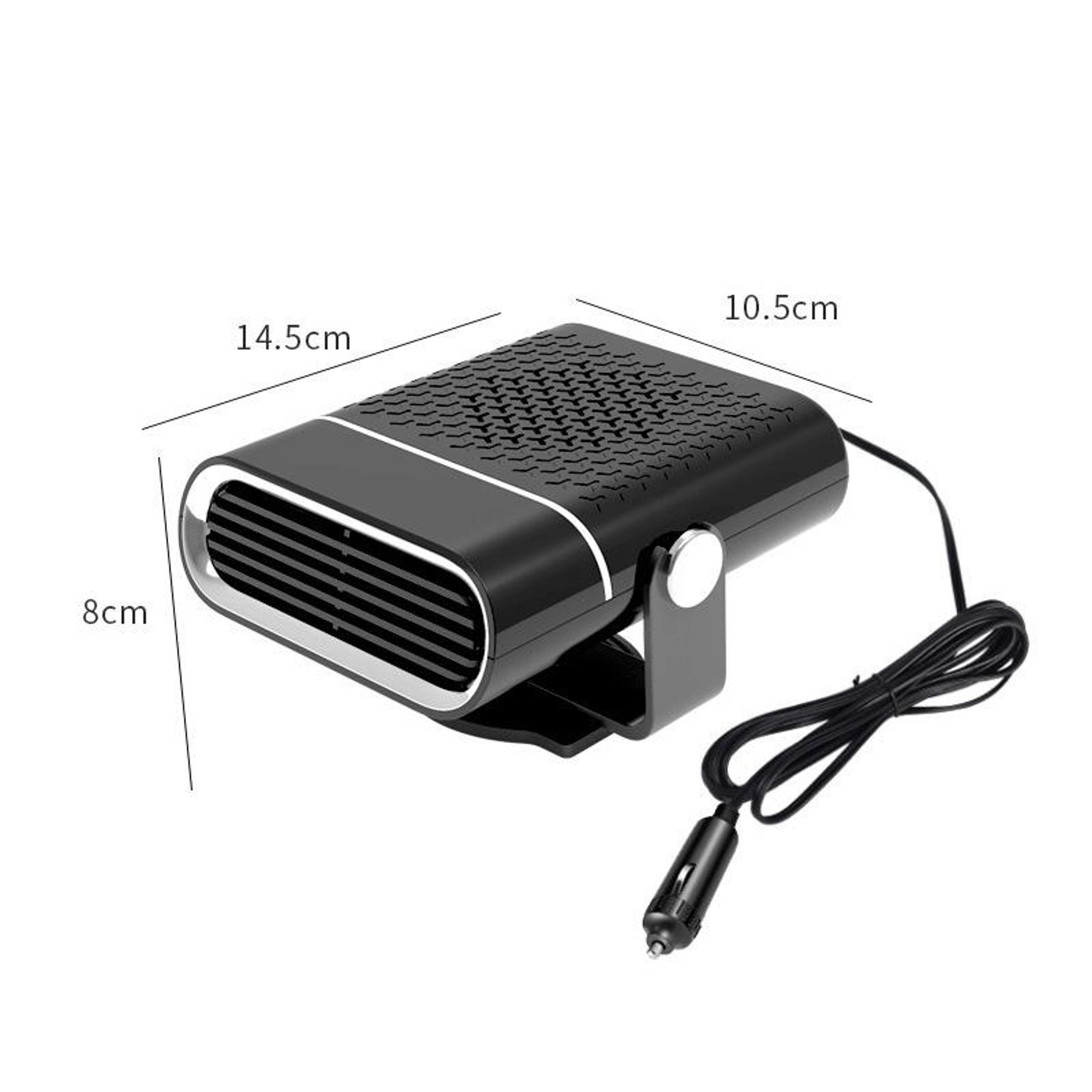 24V Car Heater And Windshield Defogger With 360 Adjustable Airflow 2