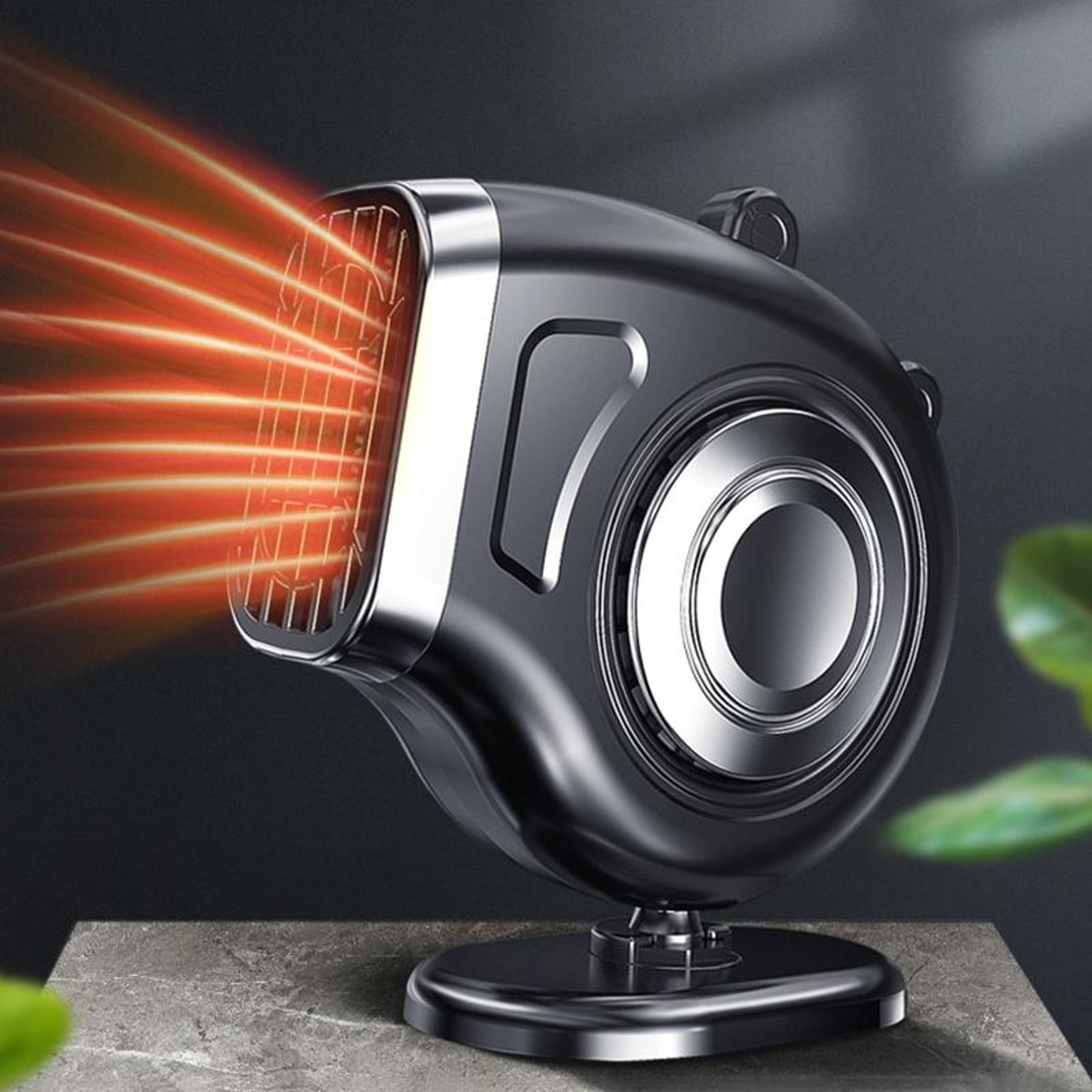 Portable Car Dashboard Electric Heater With 360 Rotating Defroster 6