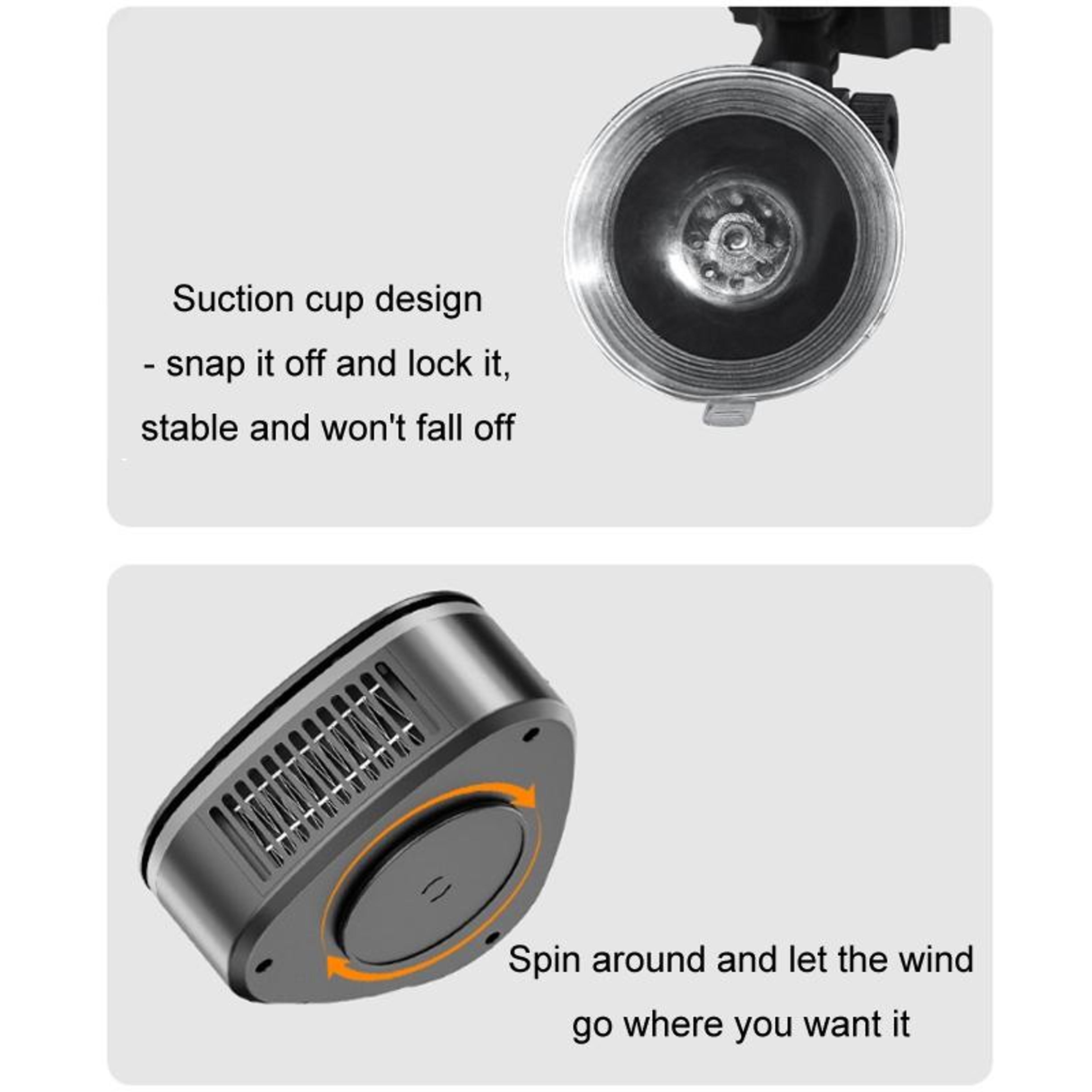Portable Car Heater And Defroster With Adjustable Airflow 3