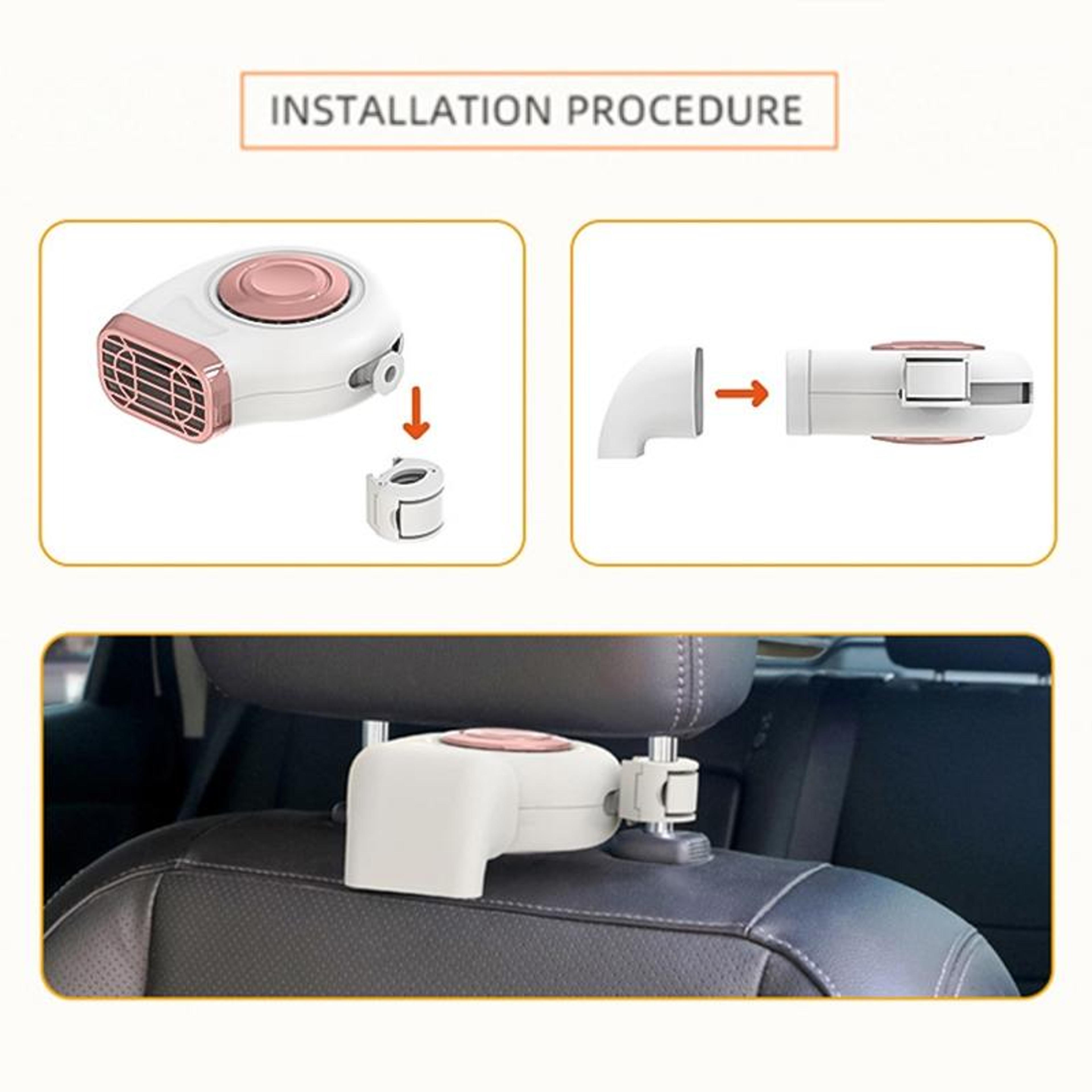 Portable Car Heater And Windshield Defroster With 360 Rotating Base 2