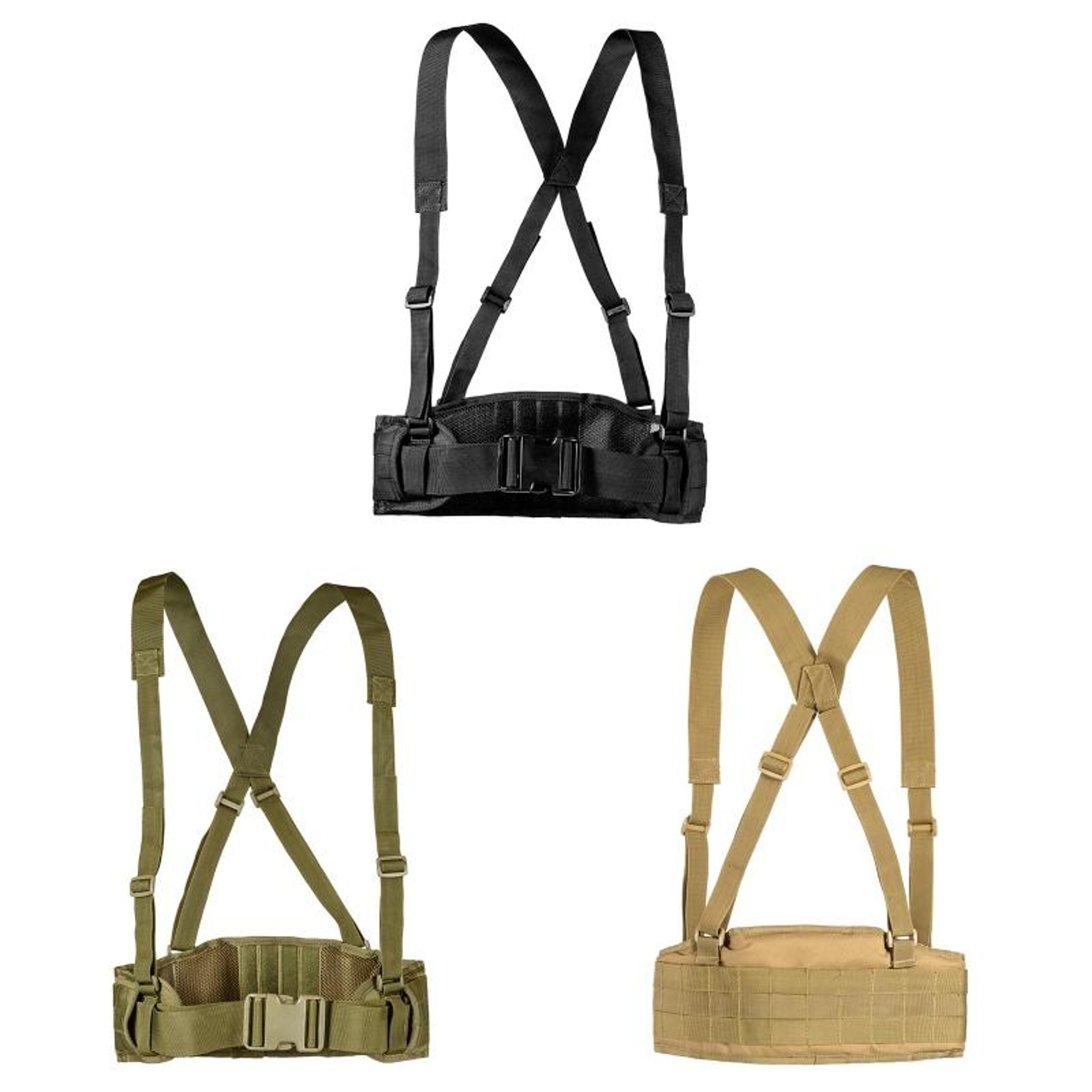 Adjustable Outdoor Training Waist Belt With Padded Oxford Fabric 1