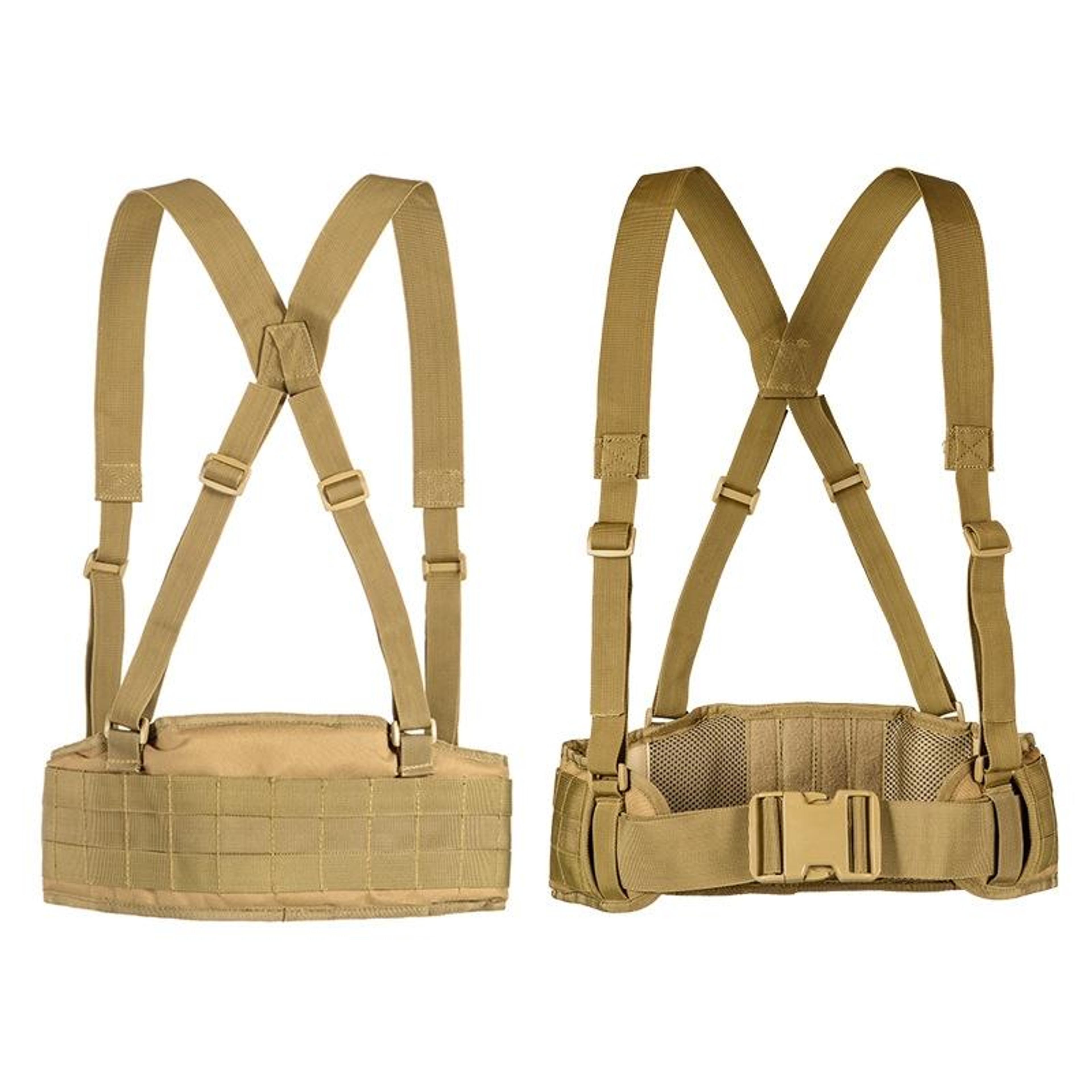 Adjustable Outdoor Training Waist Belt With Padded Oxford Fabric 2