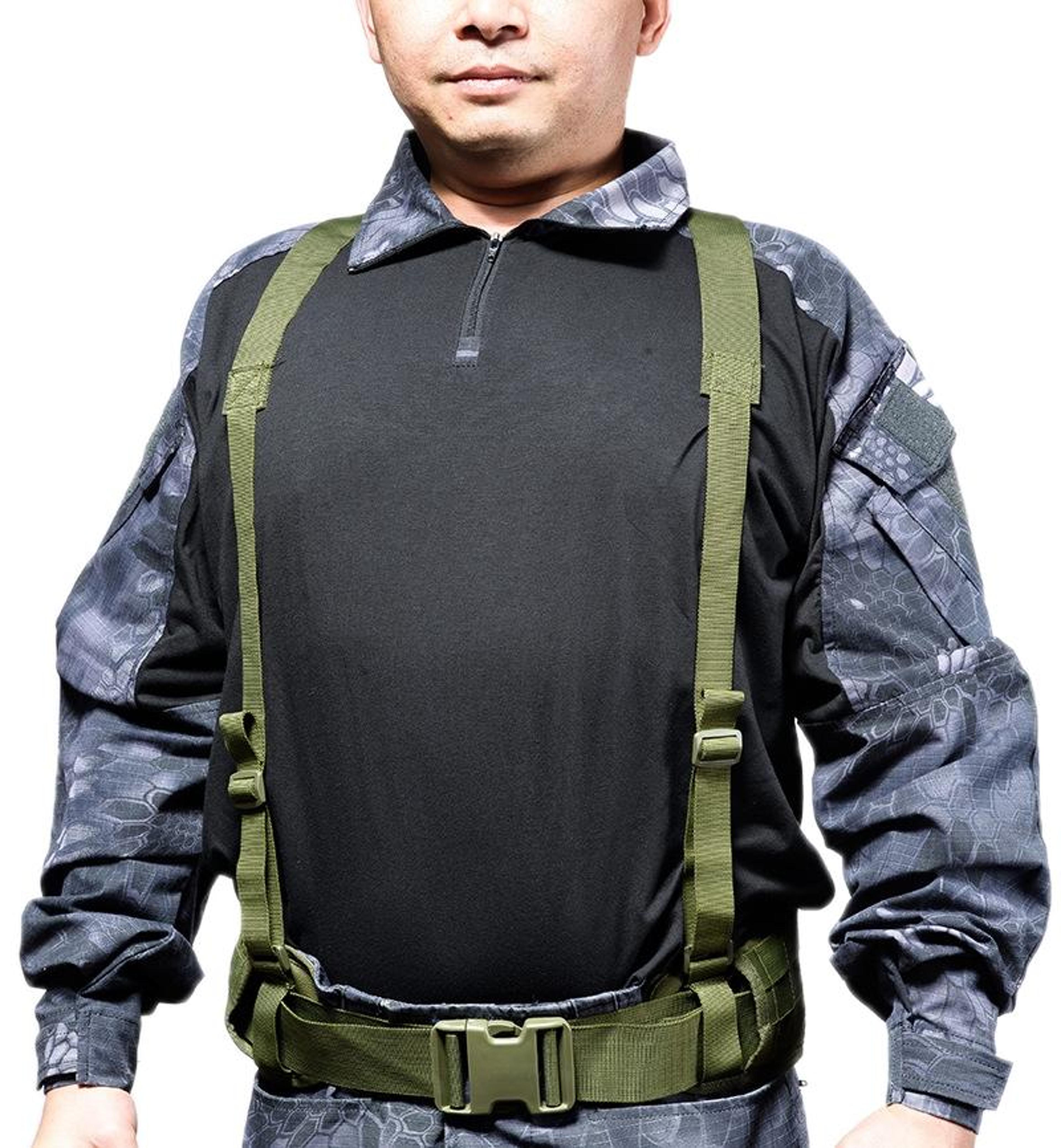 Adjustable Outdoor Training Waist Belt With Padded Oxford Fabric 4