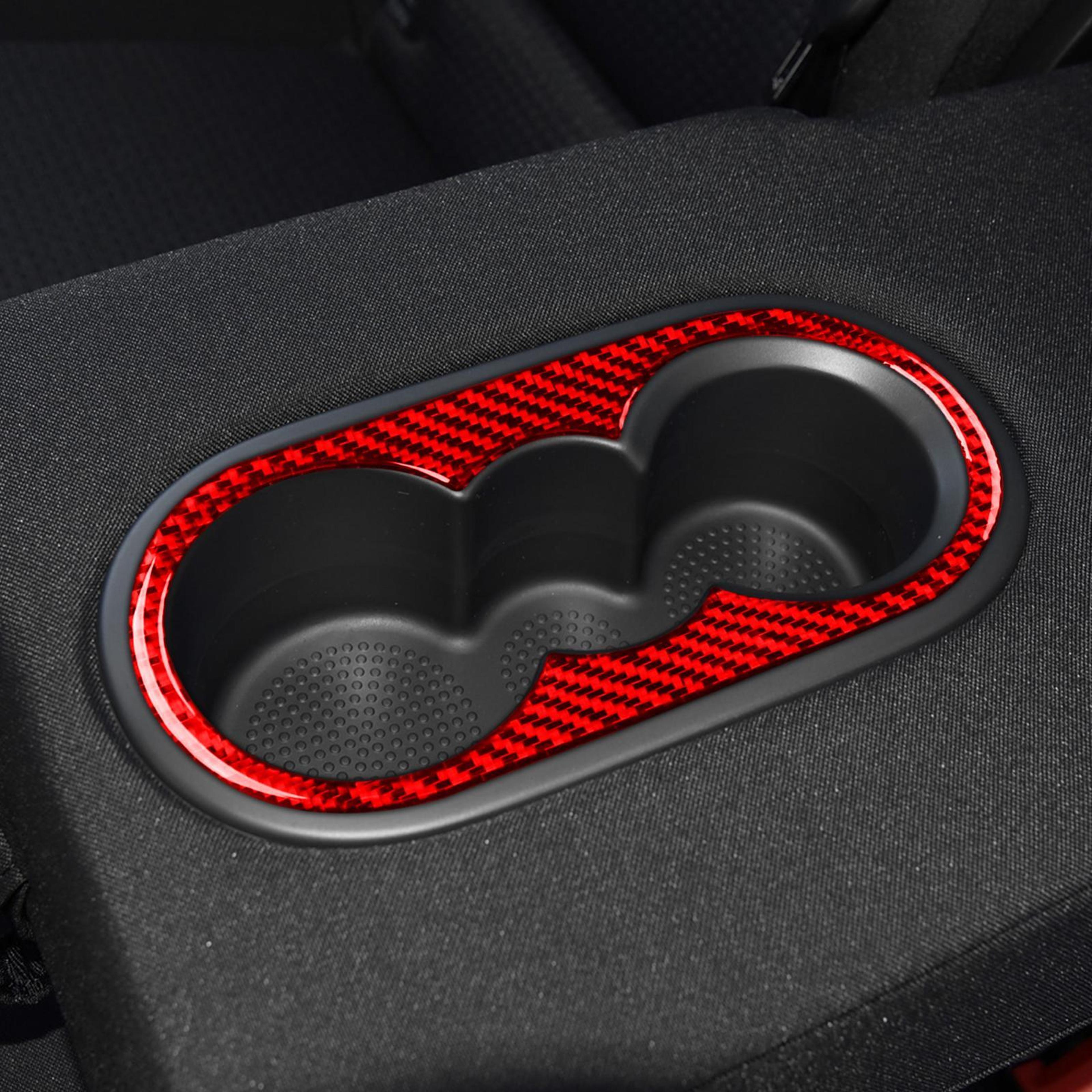 Volkswagen Sagitar 20192023 Carbon Fiber Rear Drain Cup Panel Sticker 3