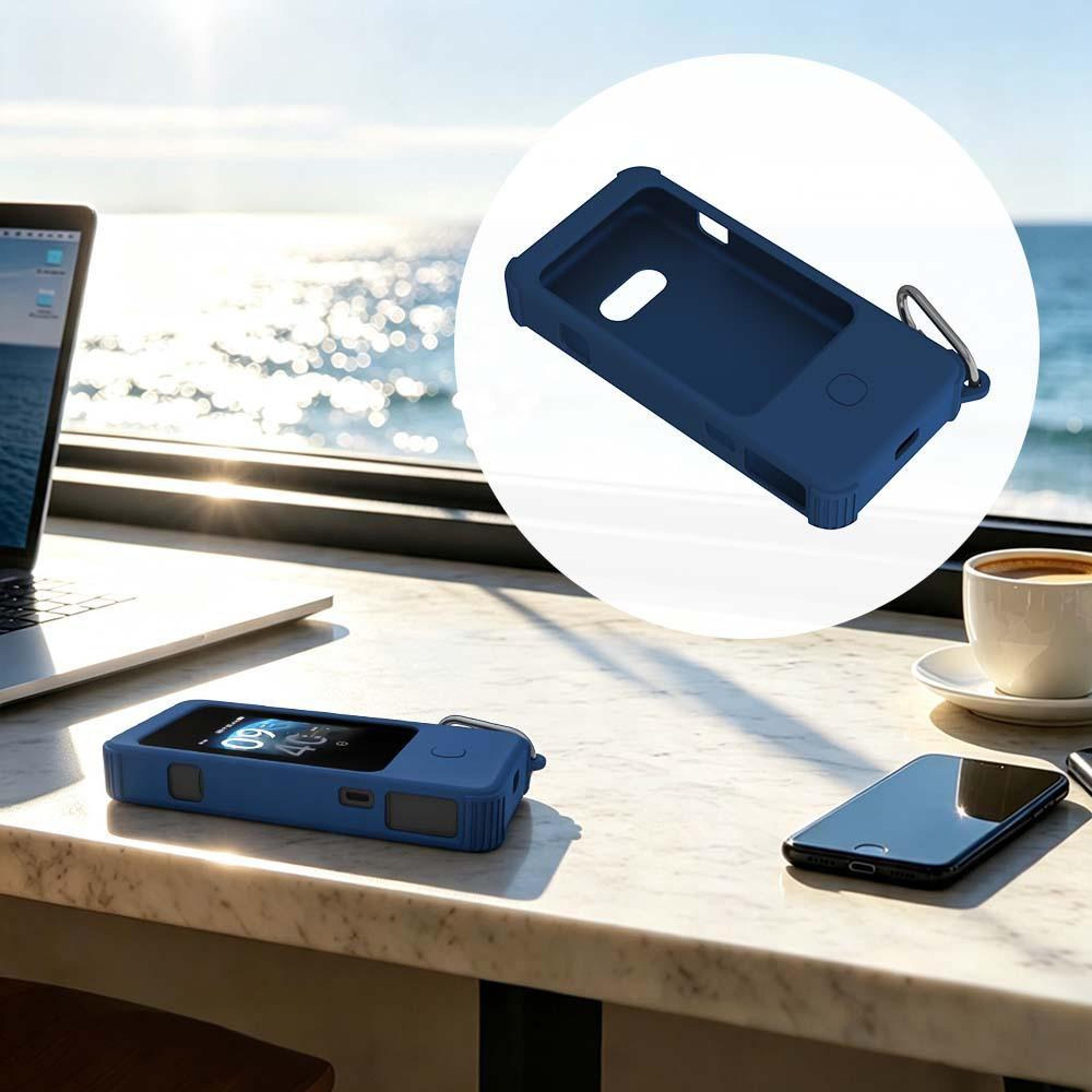 AntiScratch Silicone Protective Case For GLiNet MUDI 7 GLE5800 Travel Router 7