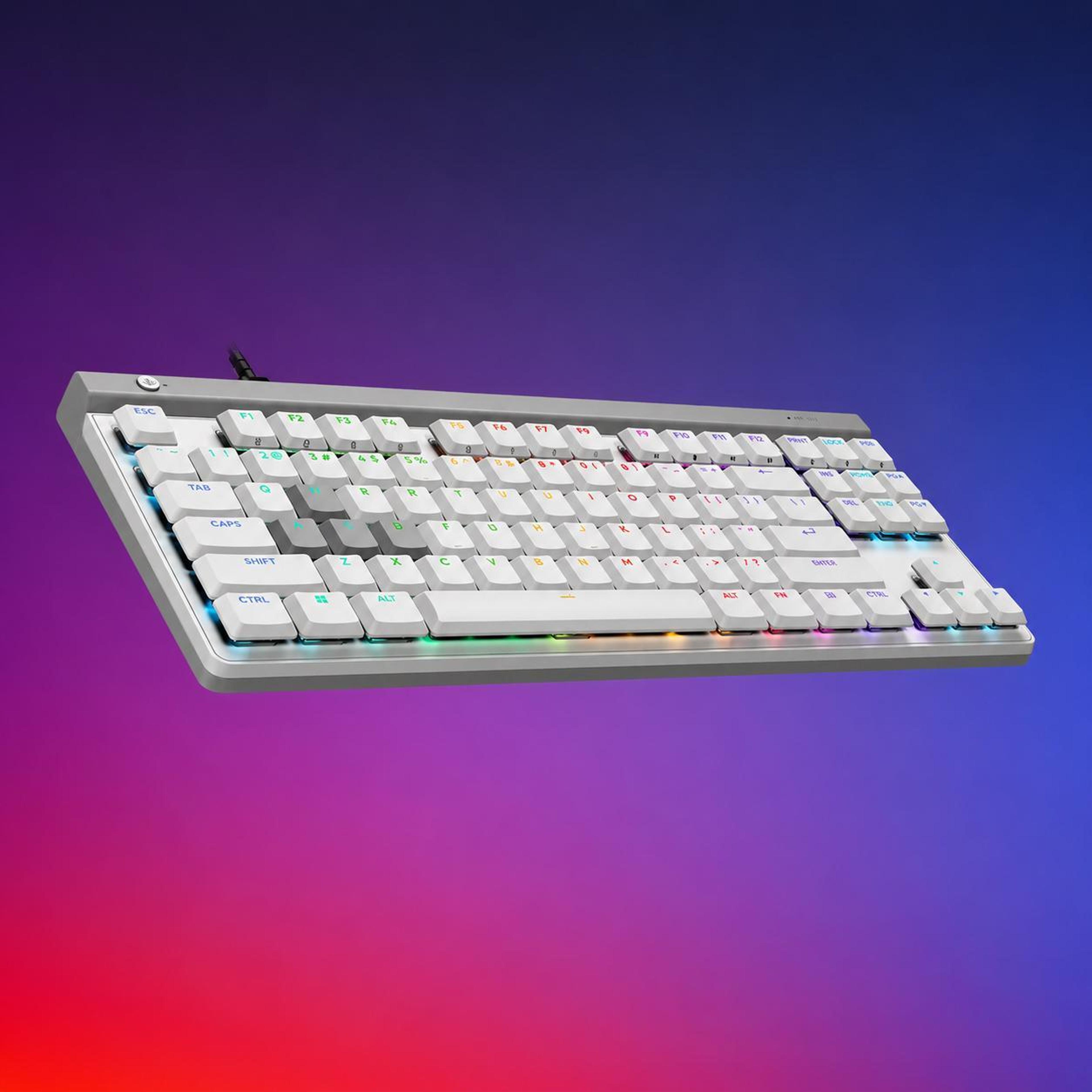 wired tkl gaming keyboard with magnetic switches and rapid trigger