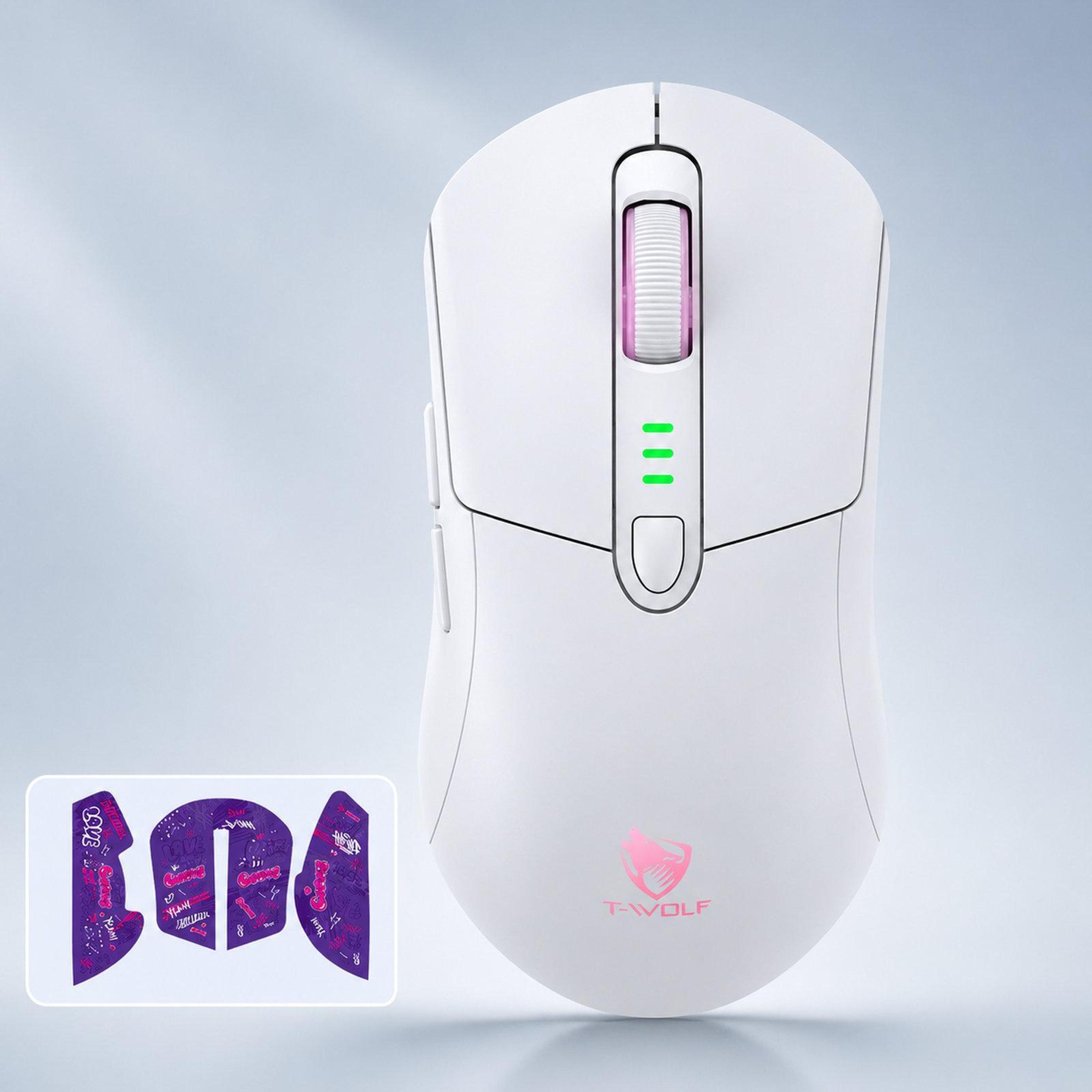 TriMode Wireless Gaming Mouse With 12800 DPI And RGB Backlighting 13