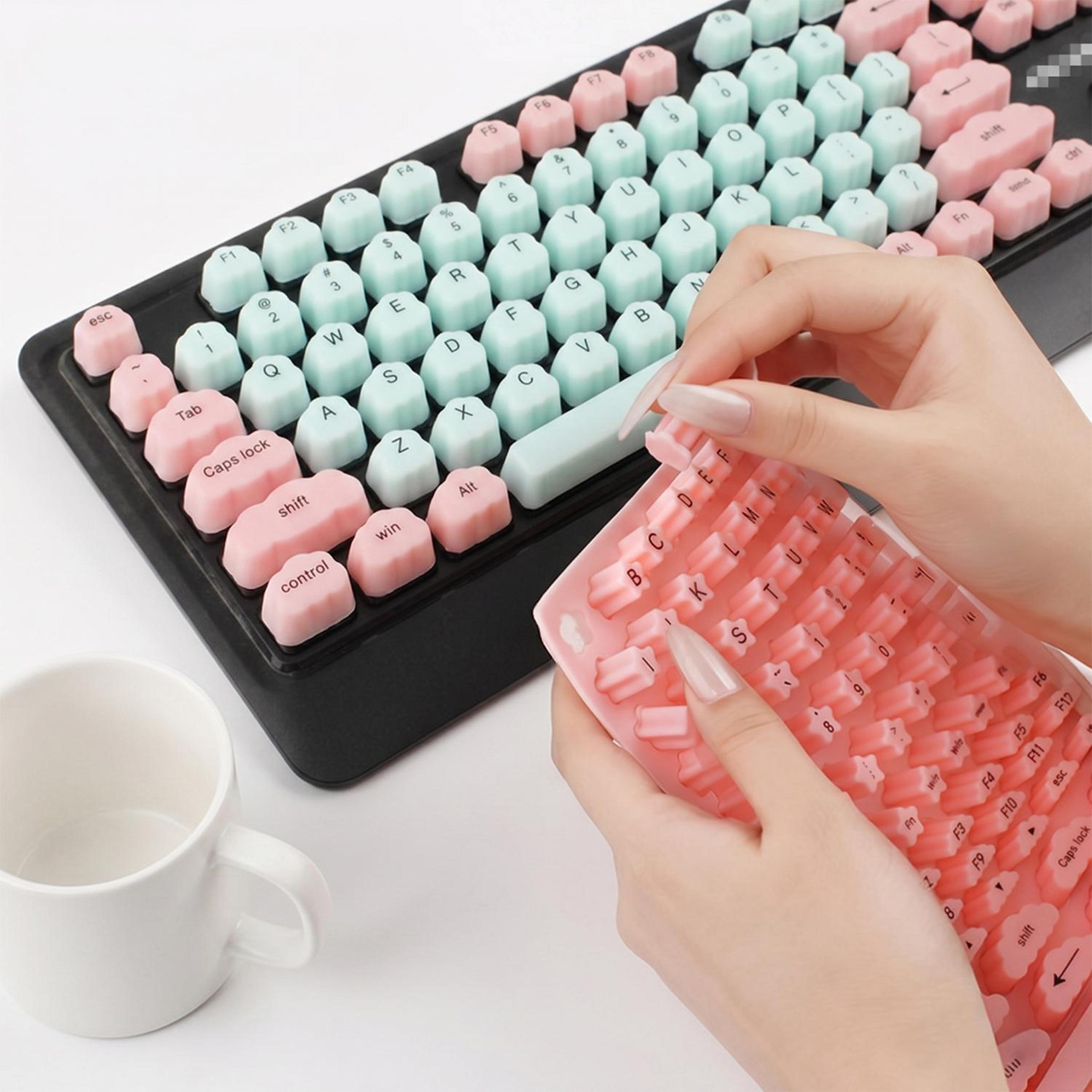 Keycaps For Long Nails 83Piece Silicone Keyboard Covers 2