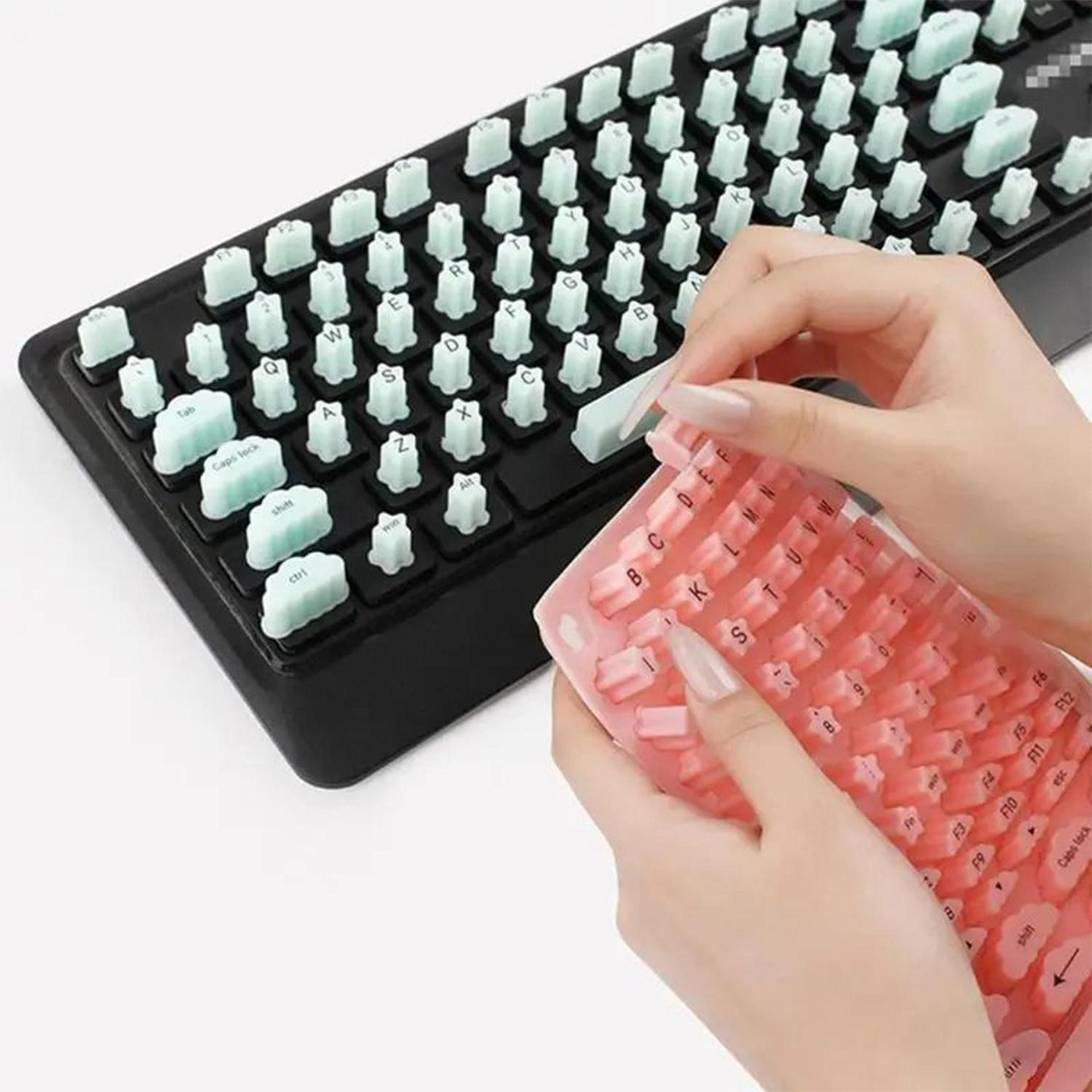 Keycaps For Long Nails 83Piece Silicone Keyboard Covers 5