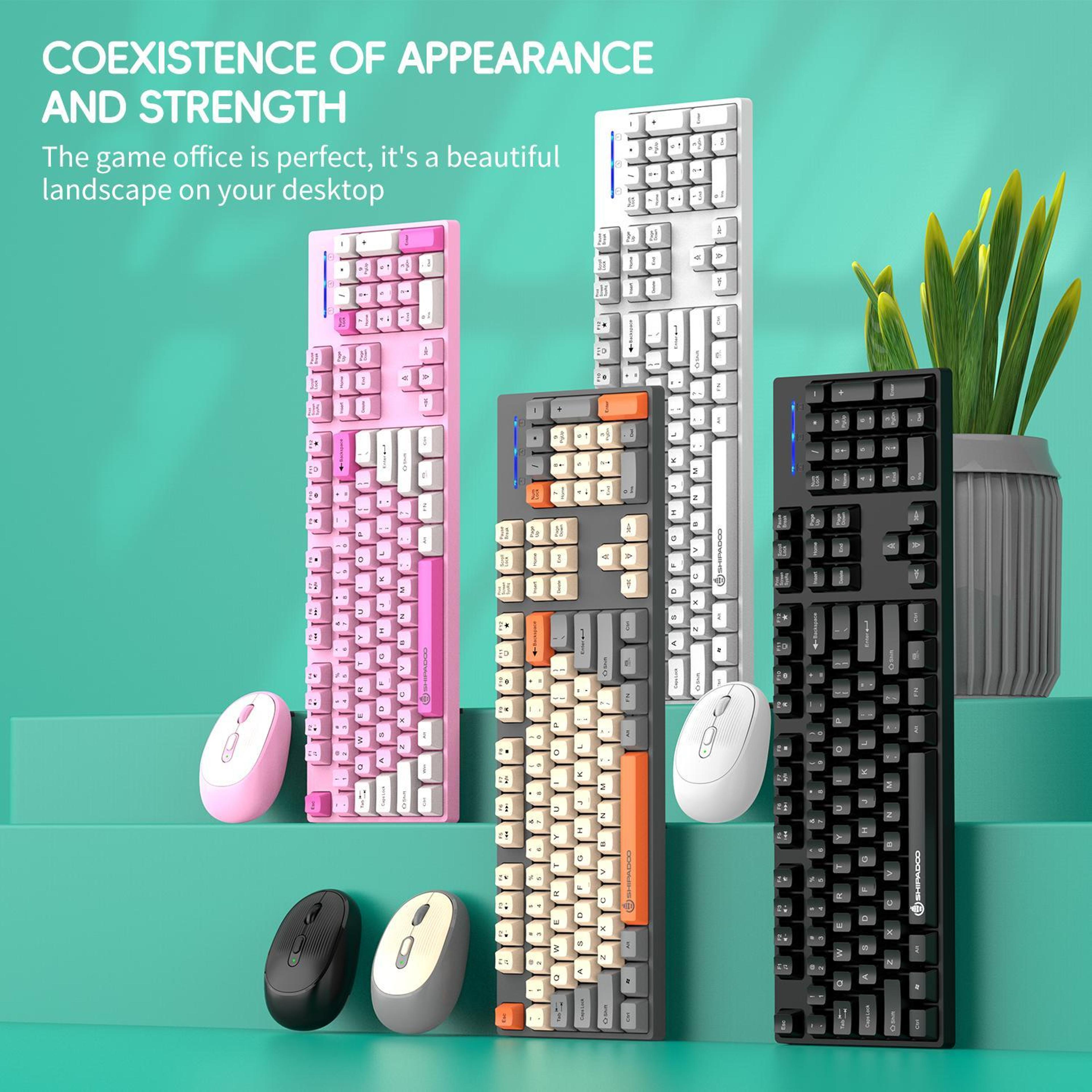 24GHz Wireless Keyboard And Mouse Combo With Adjustable DPI 3