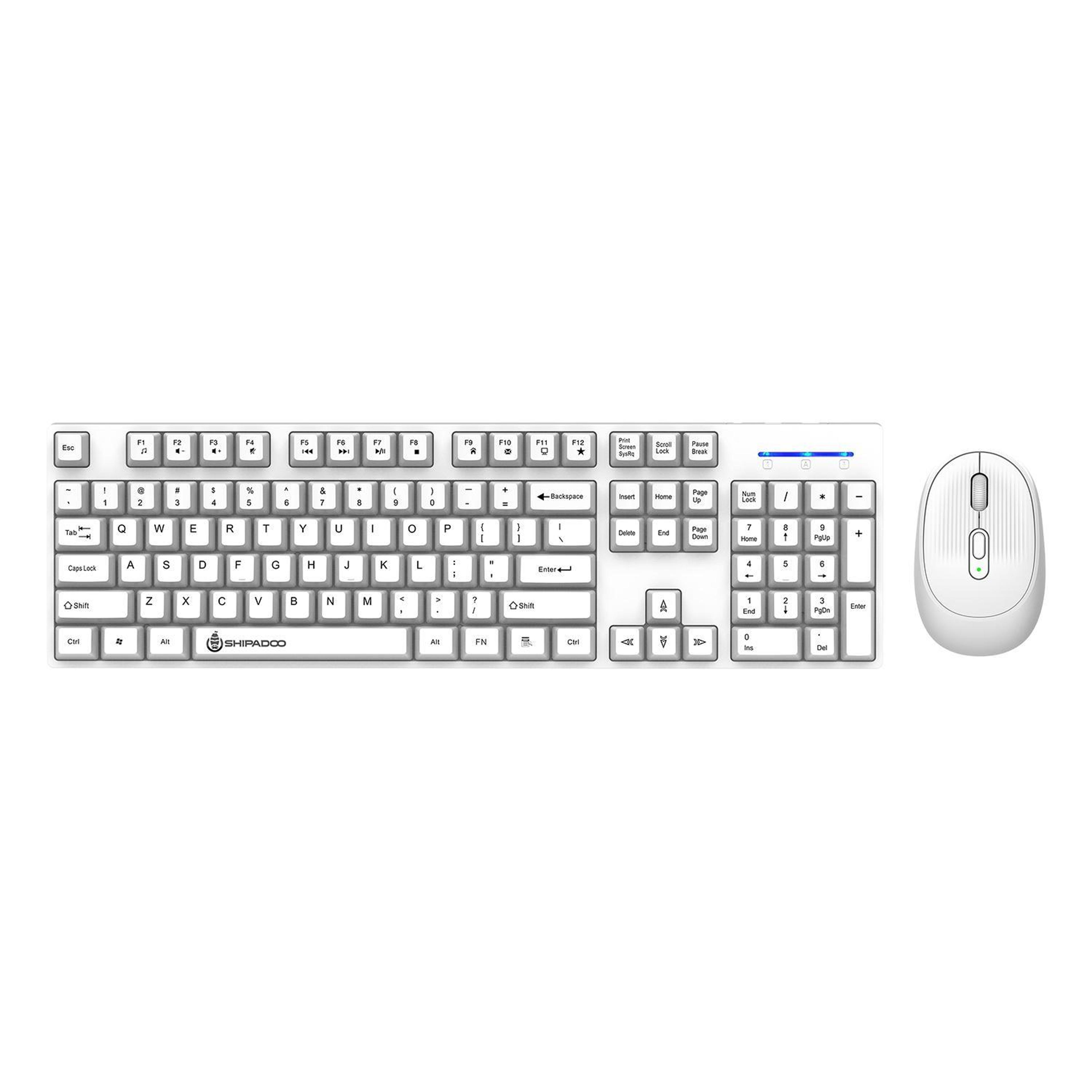 24GHz Wireless Keyboard And Mouse Combo With Adjustable DPI 7