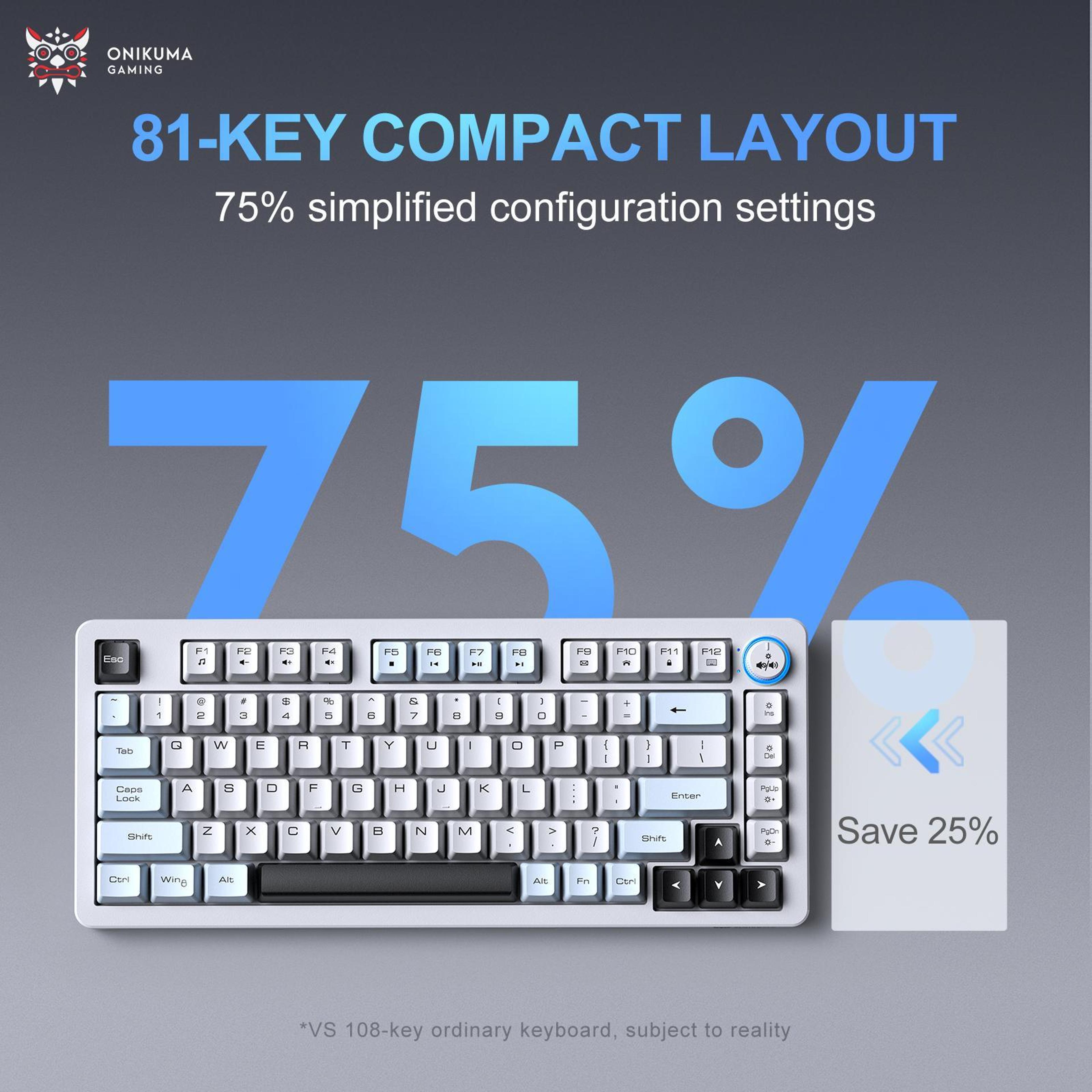 MT501 Silent Wireless Keyboard With RGB Backlight And TriMode Connectivity 7