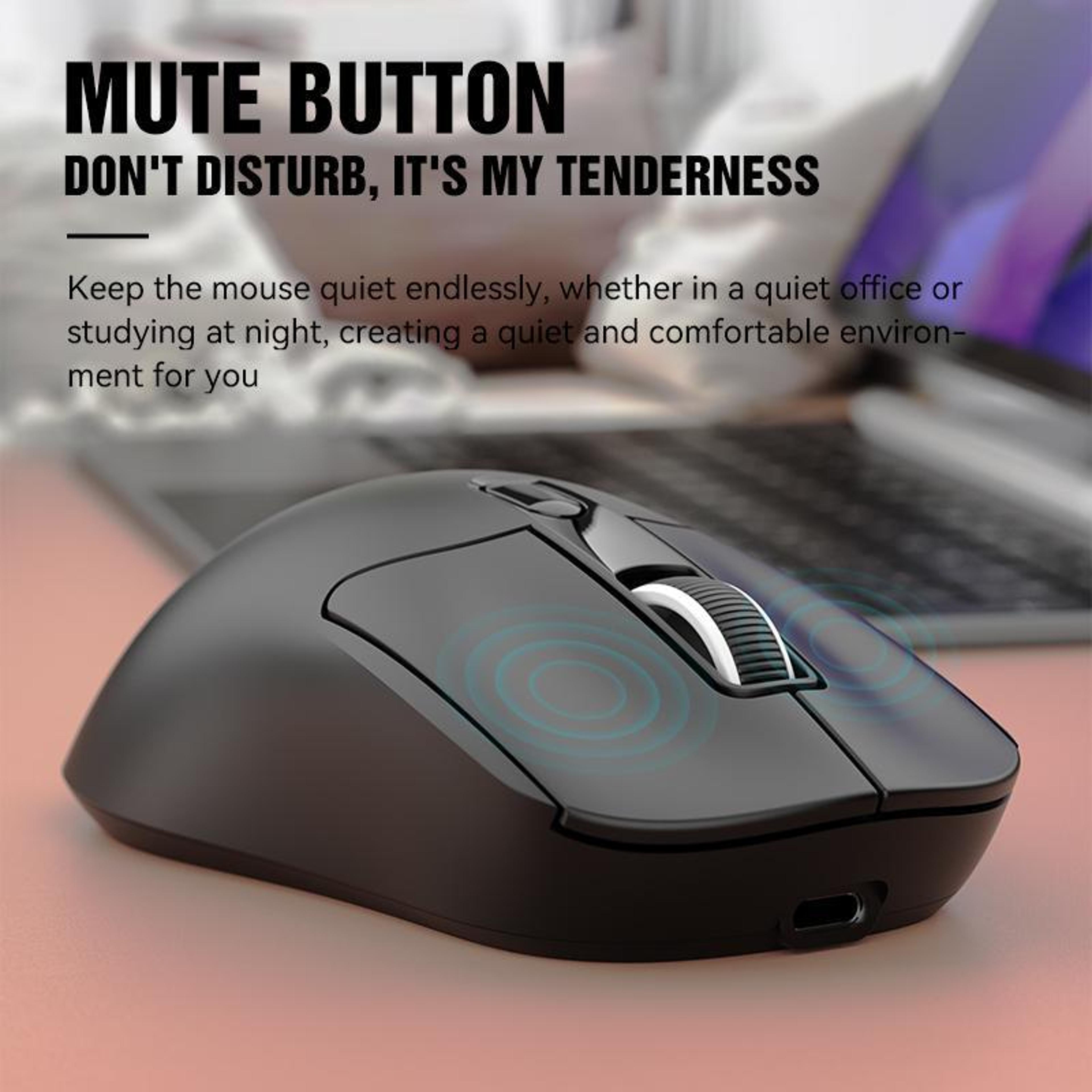 A7 Wireless Bluetooth Mouse With 24GHz DualMode Connectivity And Adjustable DPI 5