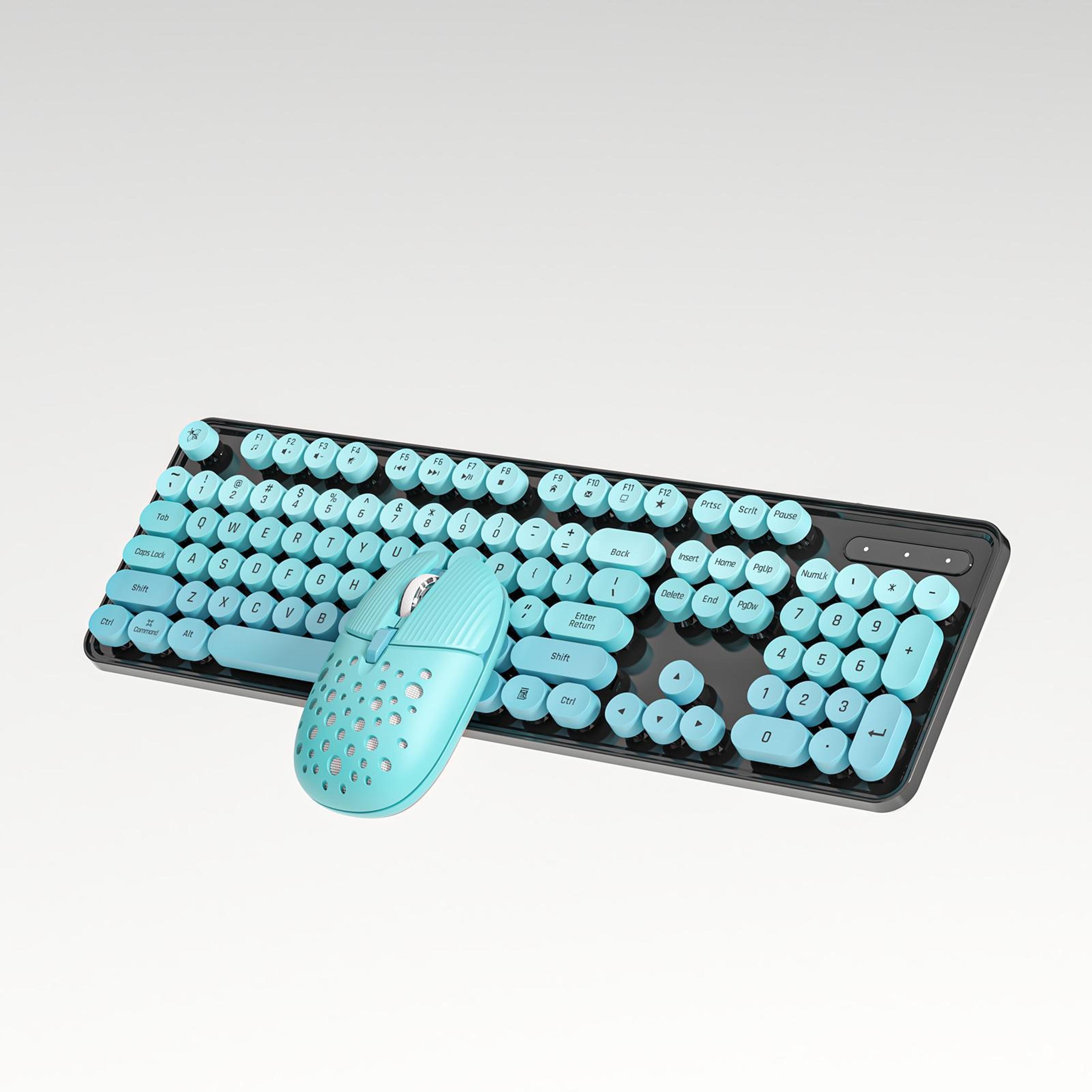 24GHz Wireless Keyboard And Mouse Combo With 4800 DPI Adjustable Mouse 1
