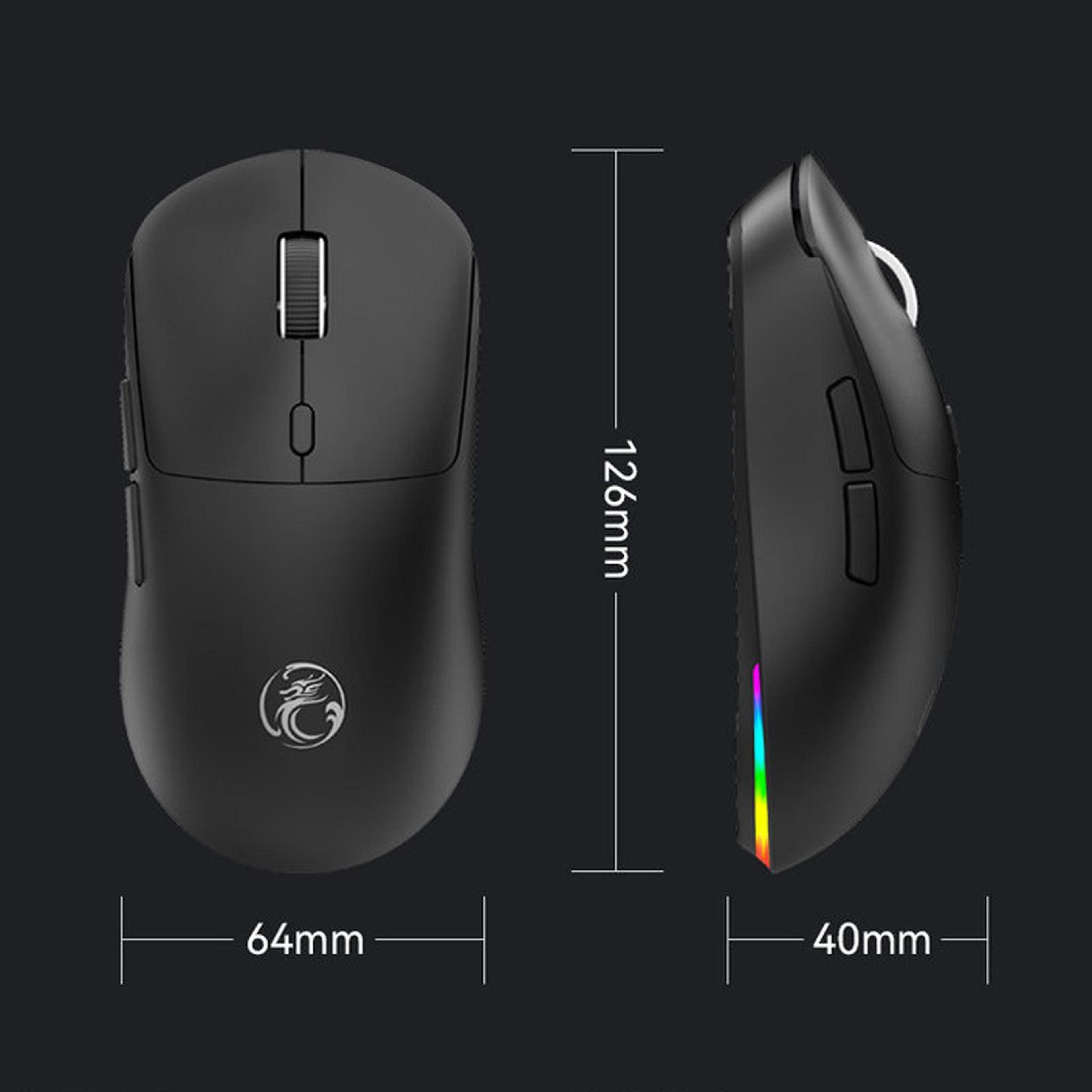 G207 TriMode Wireless Gaming Mouse With Magnetic Charging Dock And RGB Lighting 7