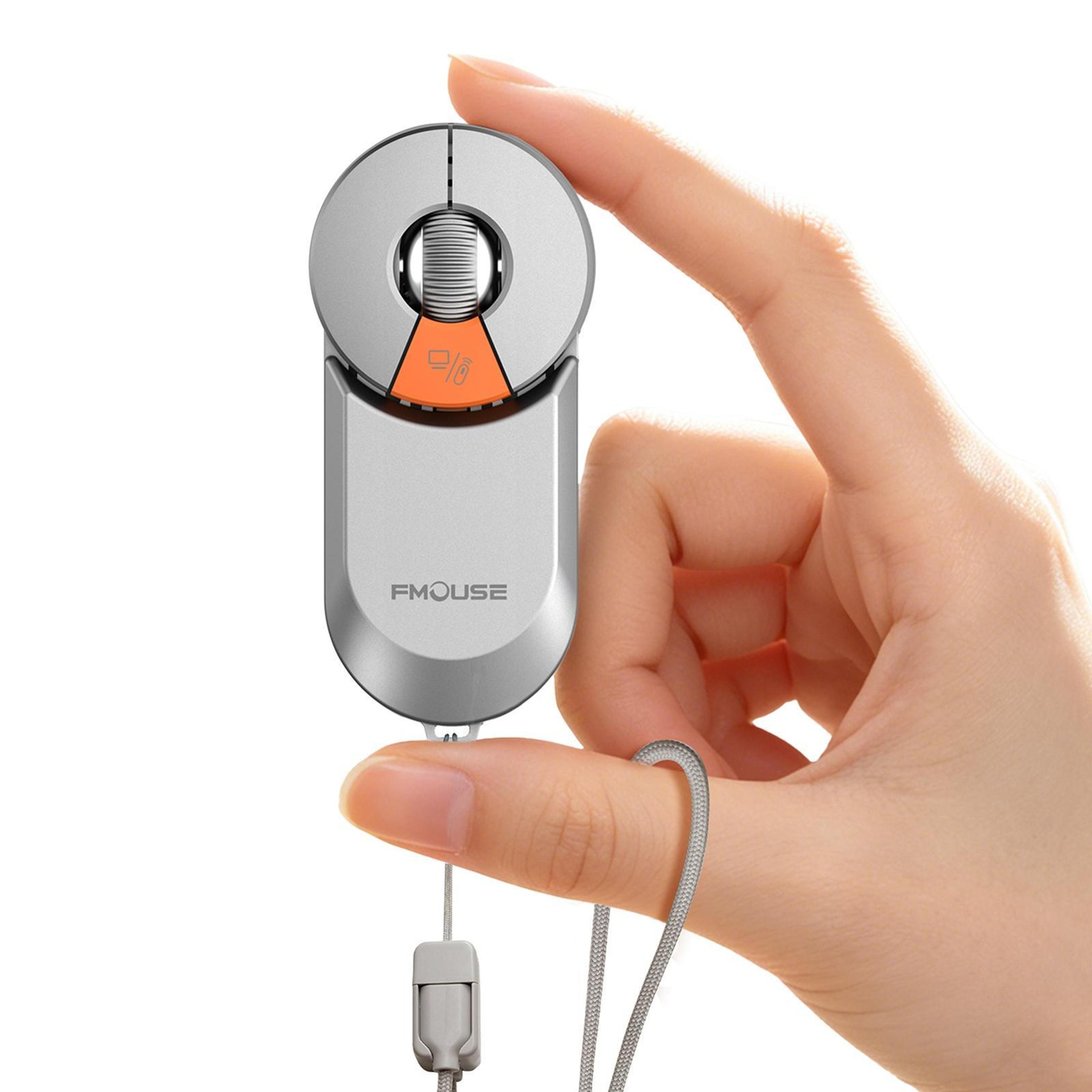 m209 wireless presentation clicker and mini mouse with triple-mode connection