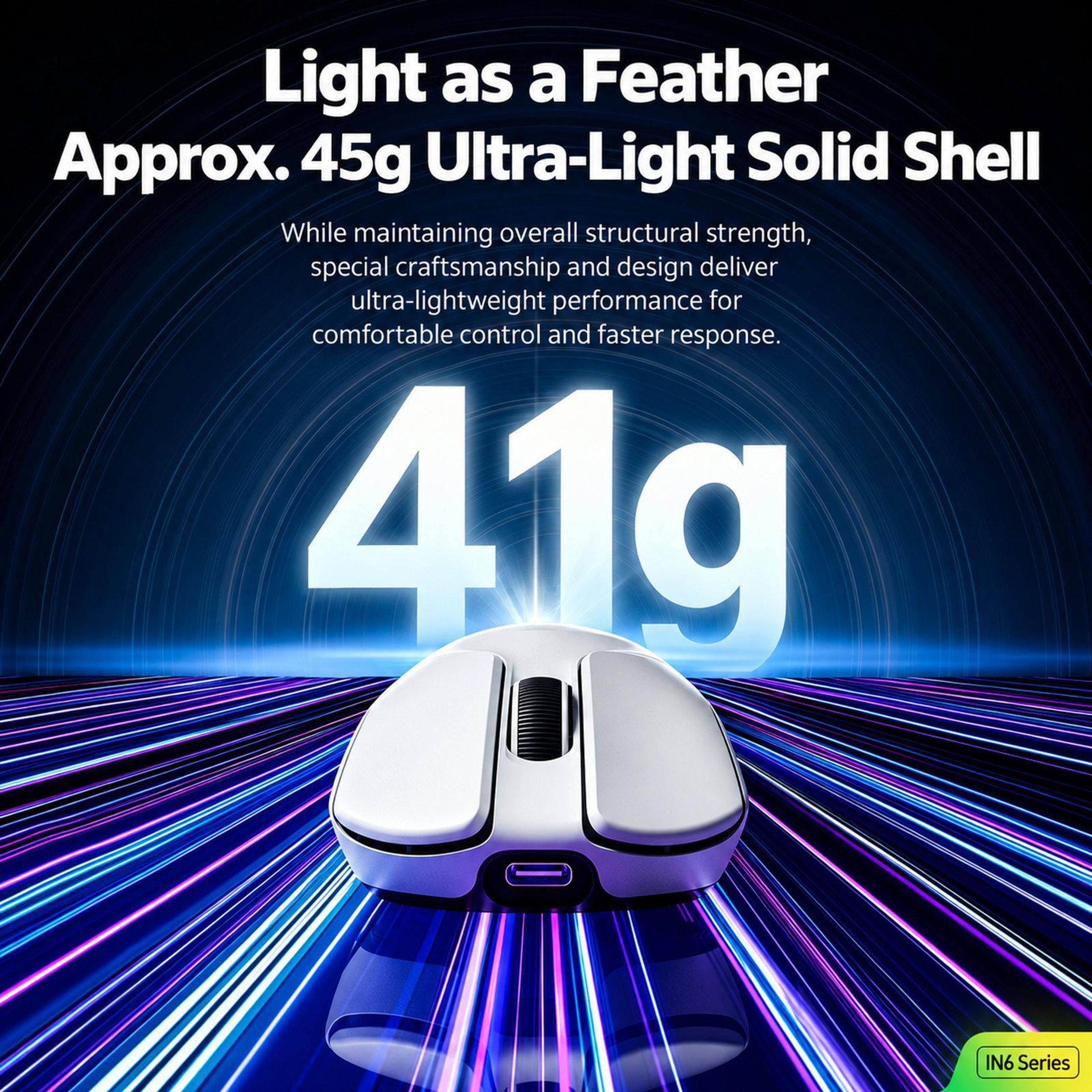 UltraLight Wireless Gaming Mouse With Adjustable DPI And Ergonomic Design 7