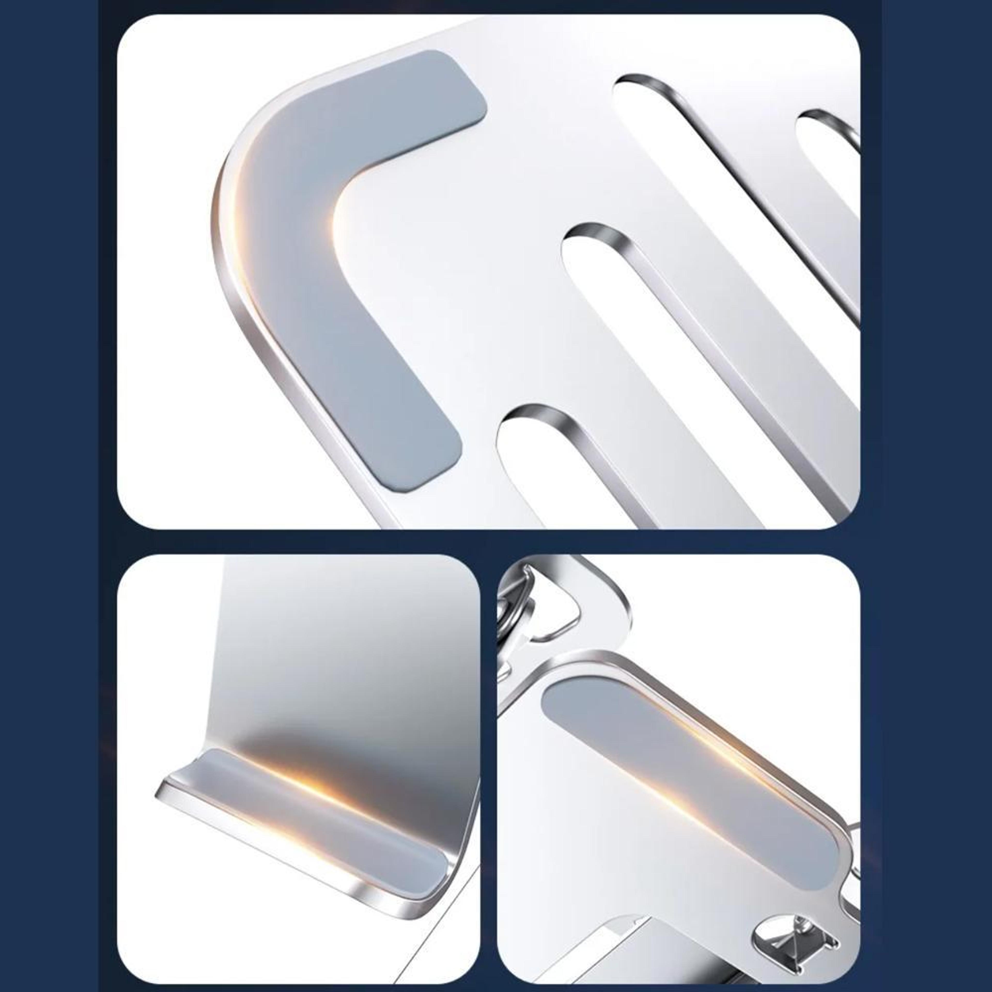 Adjustable Foldable Laptop And Tablet Stand With Phone Holder 5