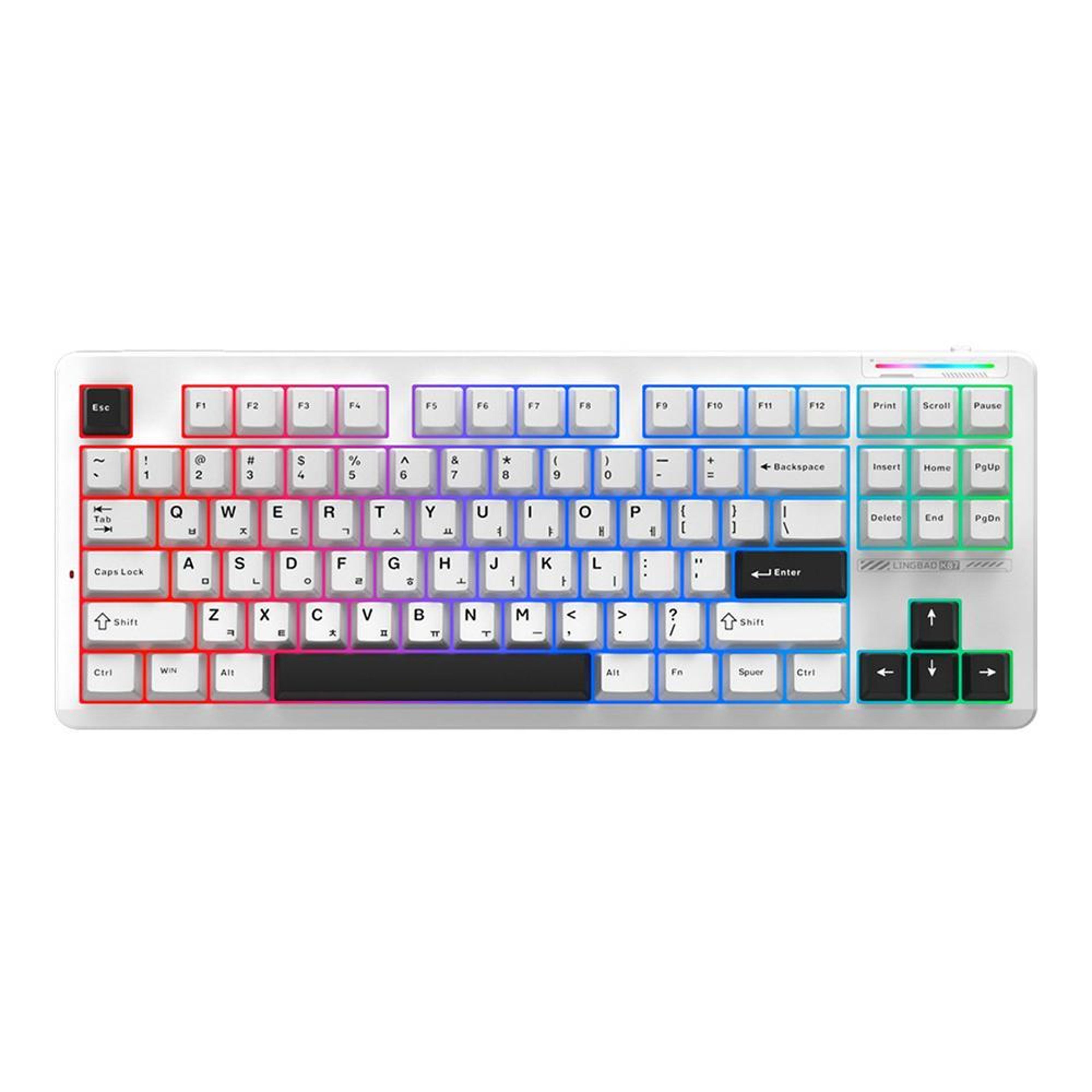K87 TriMode Wireless Mechanical Gaming Keyboard With HotSwappable Switches 8