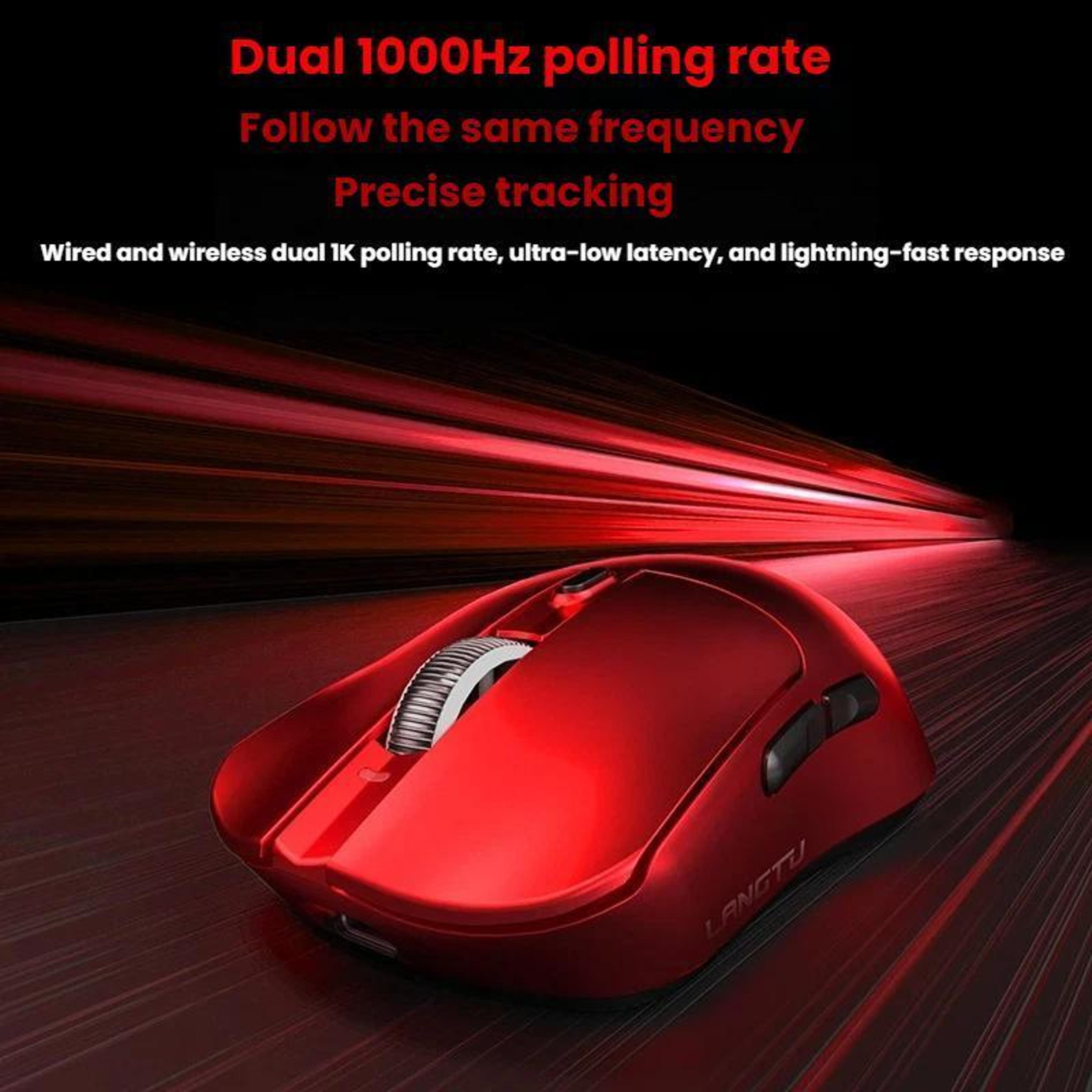 M8 Wireless Gaming Mouse With TripleMode Connectivity And 12000 DPI 1