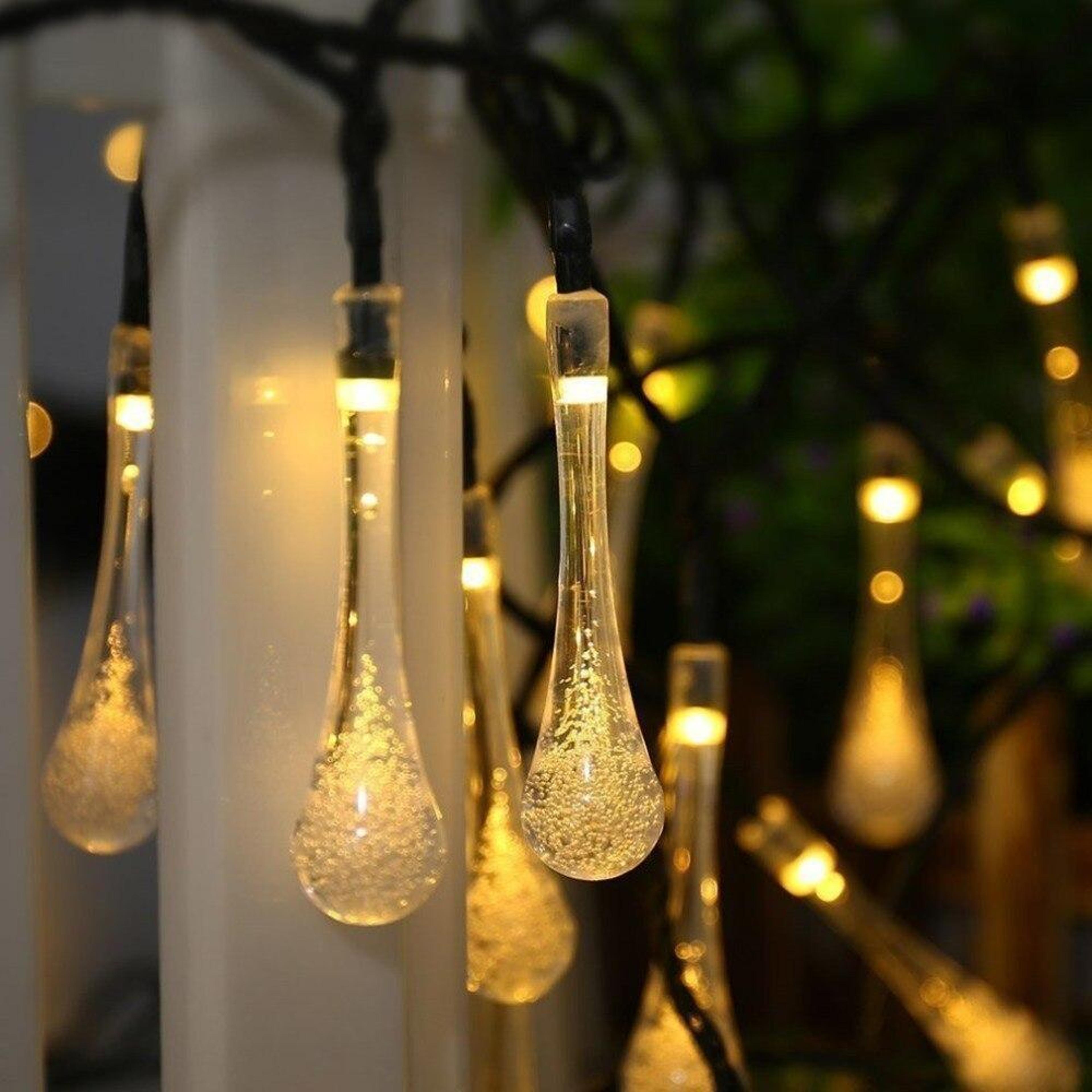 magical forest string lights