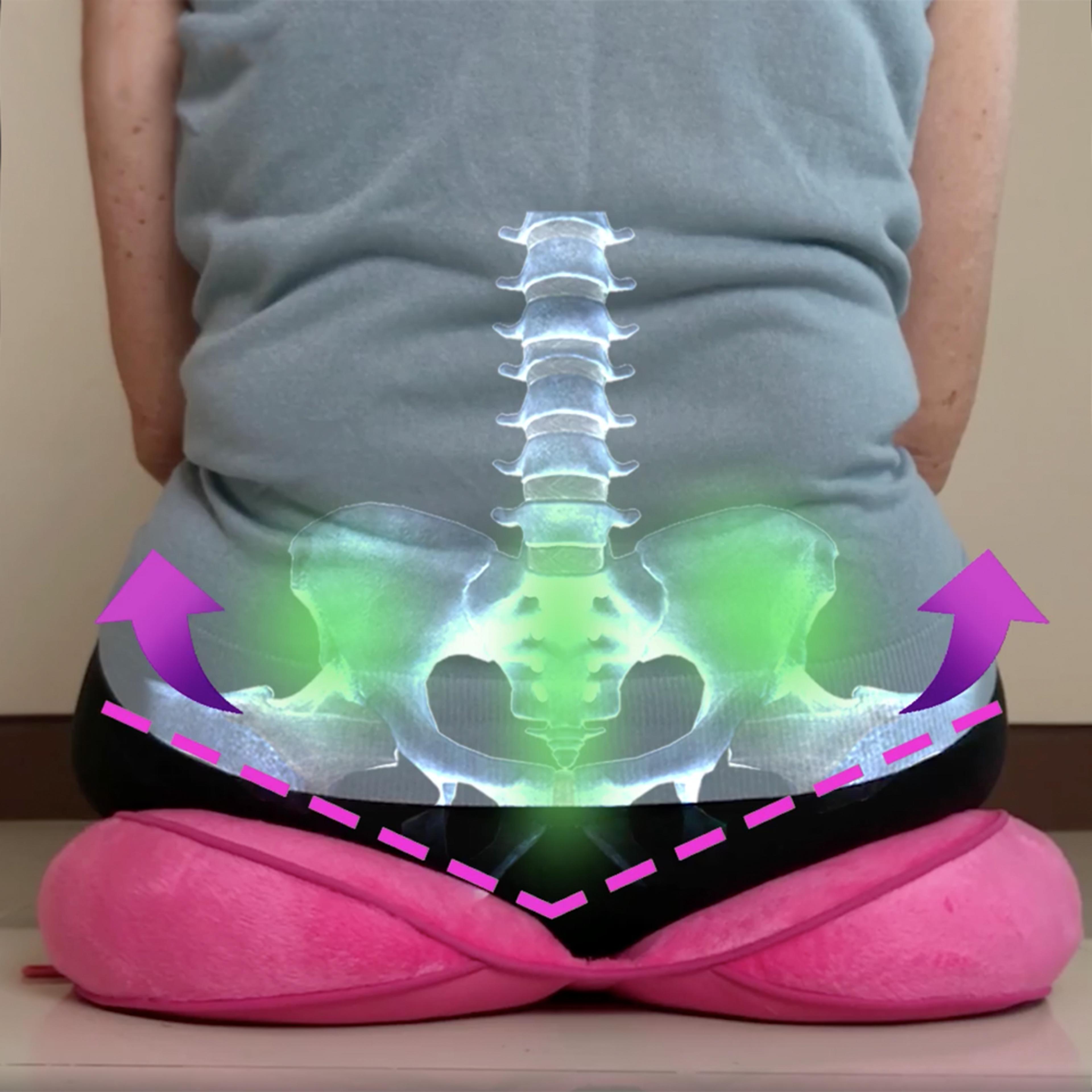 ergonomic hip cushion posture corrector – superior back & hip support