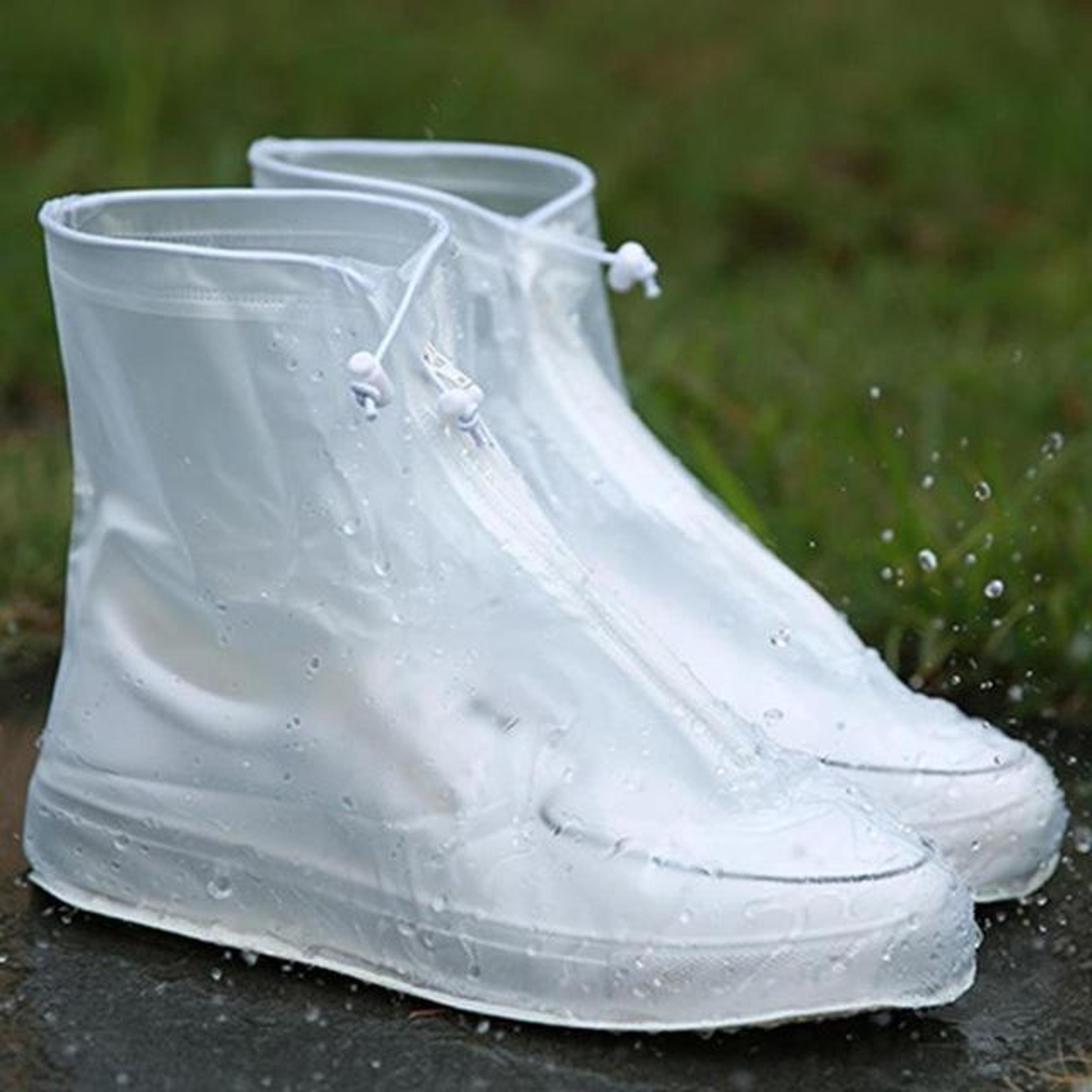 Shoe Protector Booties white